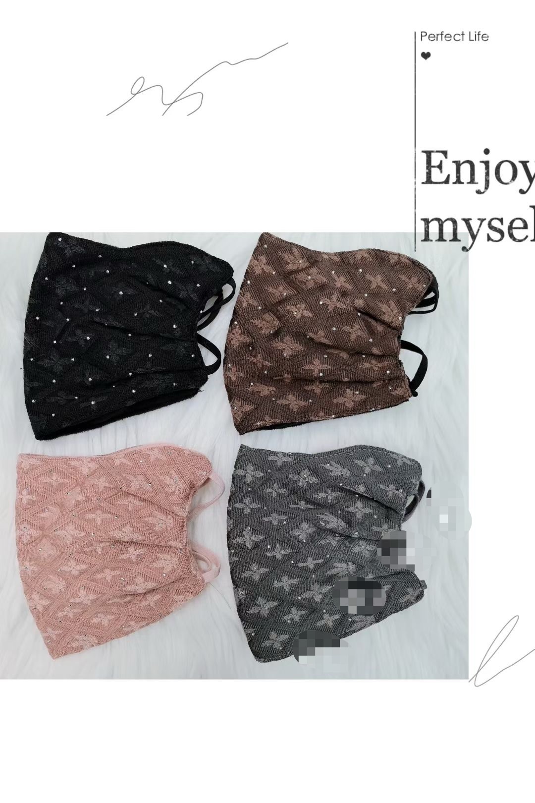 生活口罩实物图