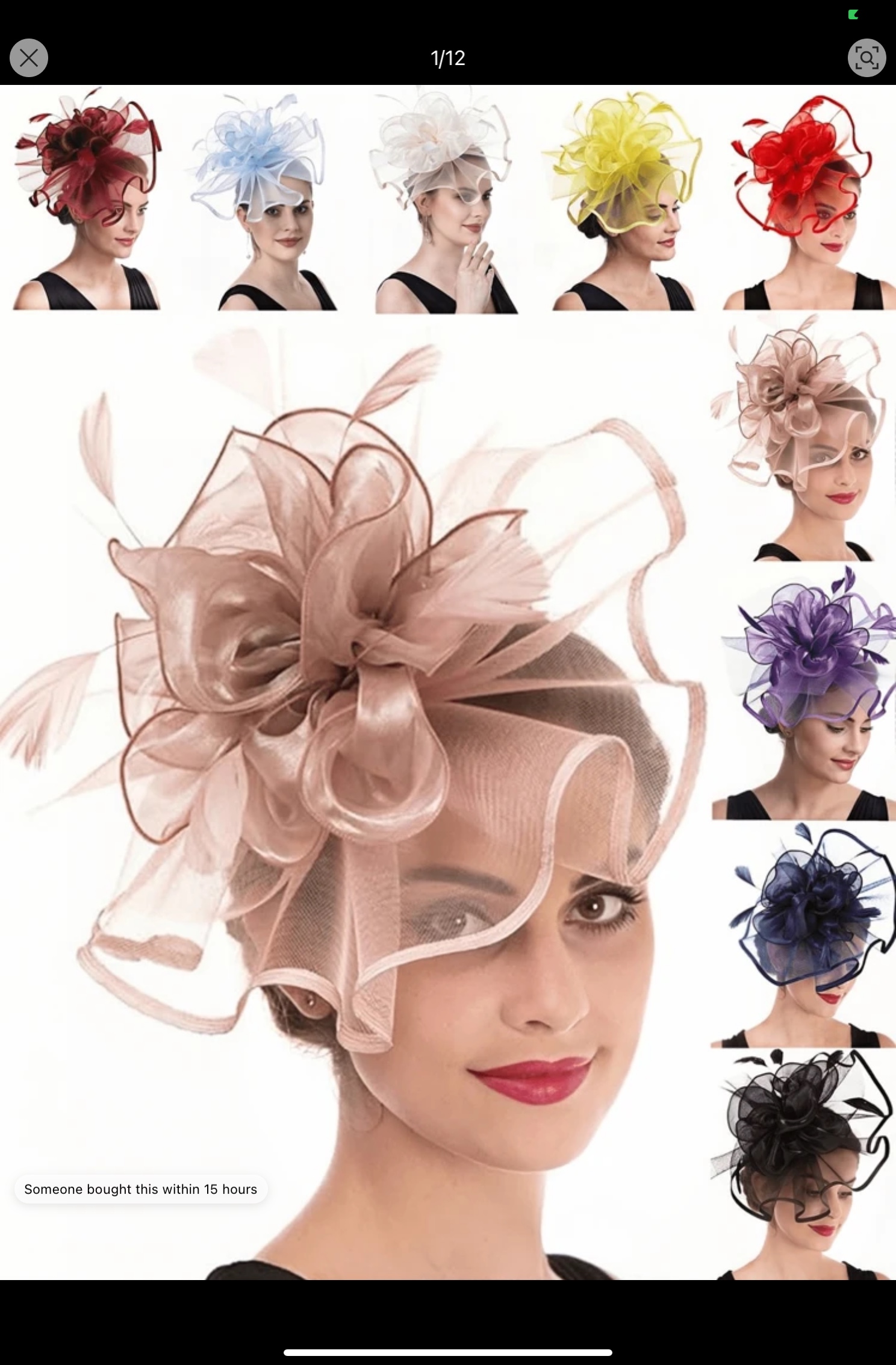 精品厂家直销新娘礼帽复古网纱头花羽毛发饰小礼帽发夹新娘头饰