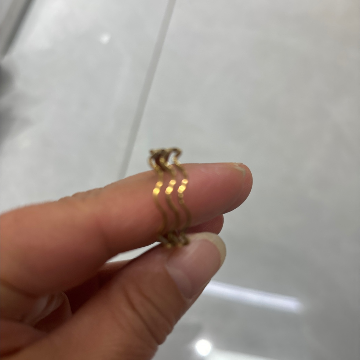 唐卡不锈钢戒指恶魔之线和田玉无事牌佛学饰品简约时尚