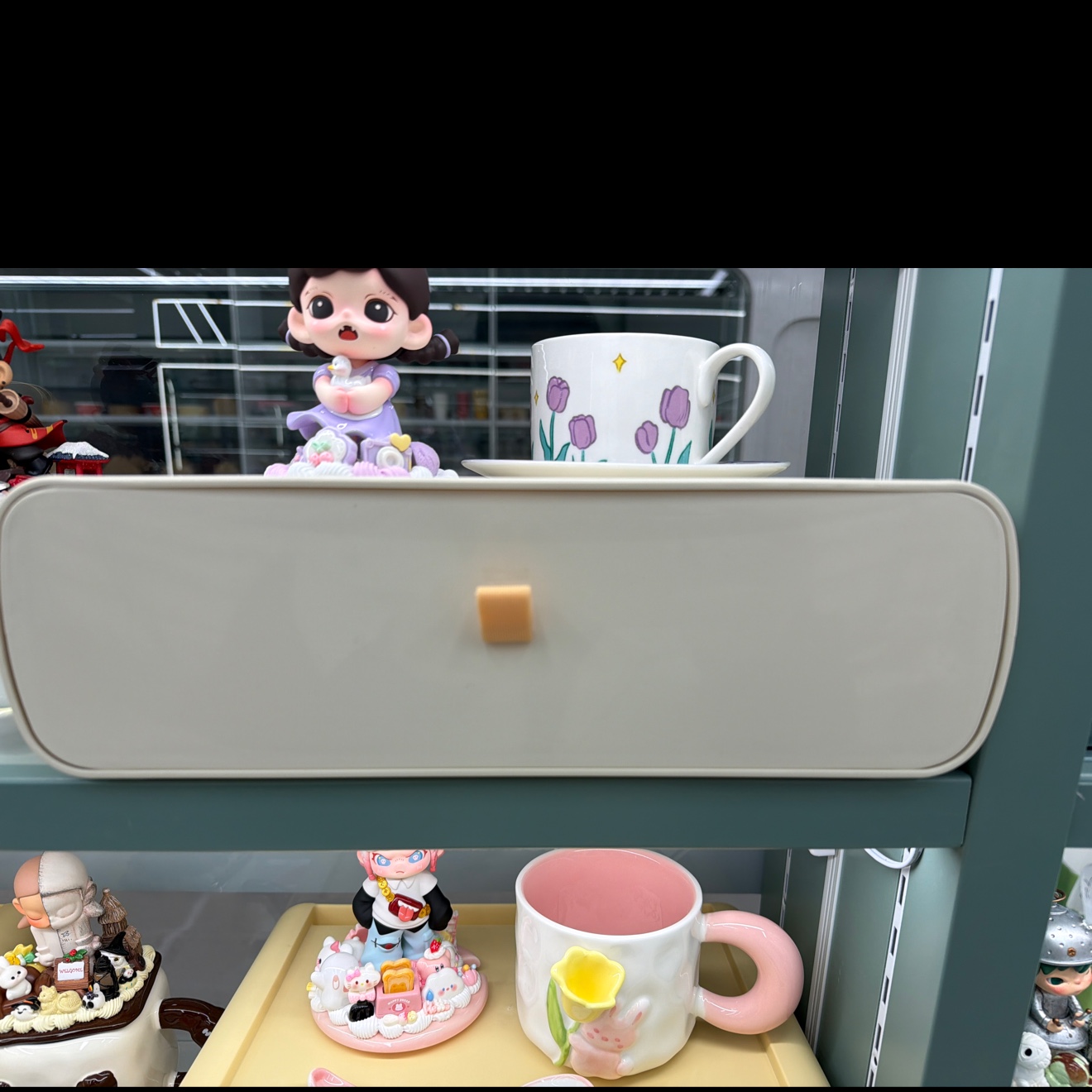 米白色收纳盒plus