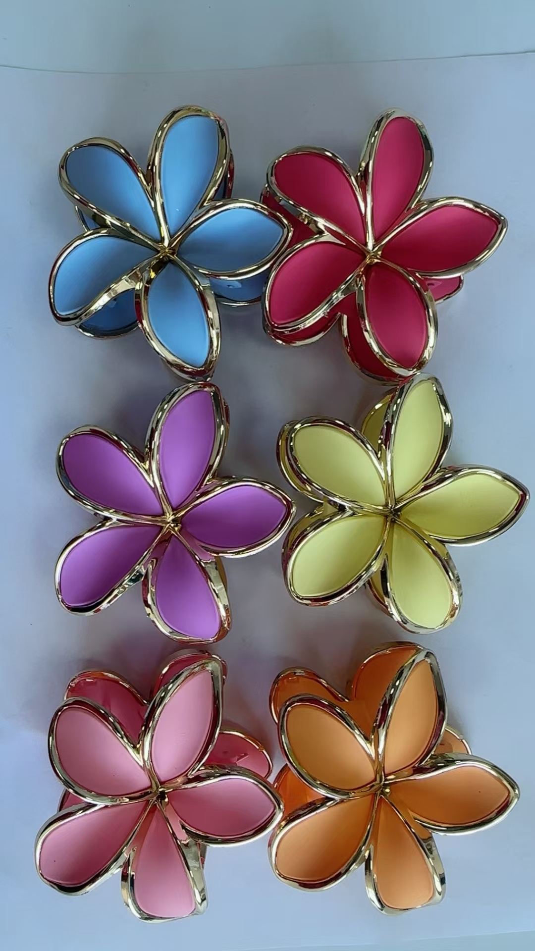 鸡蛋花发抓，可爱，盘头发网络爆款