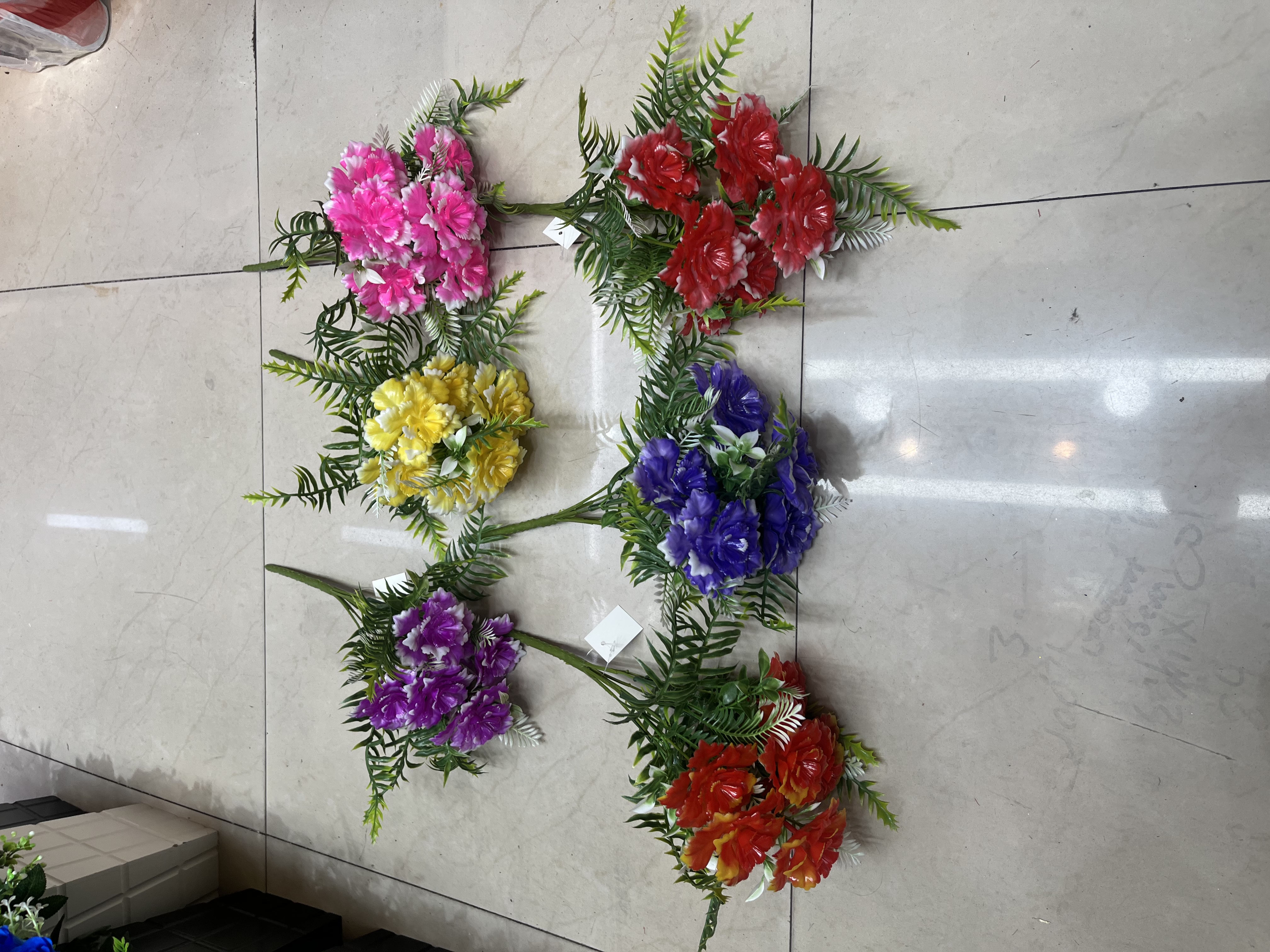 仿真花簪花毛线花花头假花装饰手工DIY配饰美丽别致仿真花仿真花假花