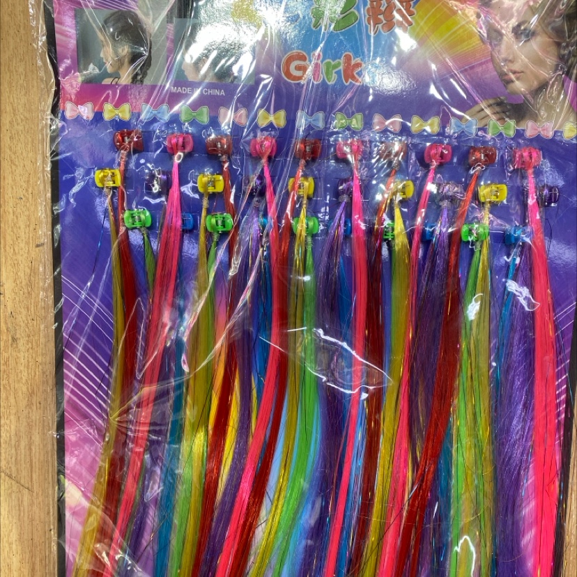 Hanfu wigs, hair accessories, hair clips, children's summer cute wig clips Application Scenario