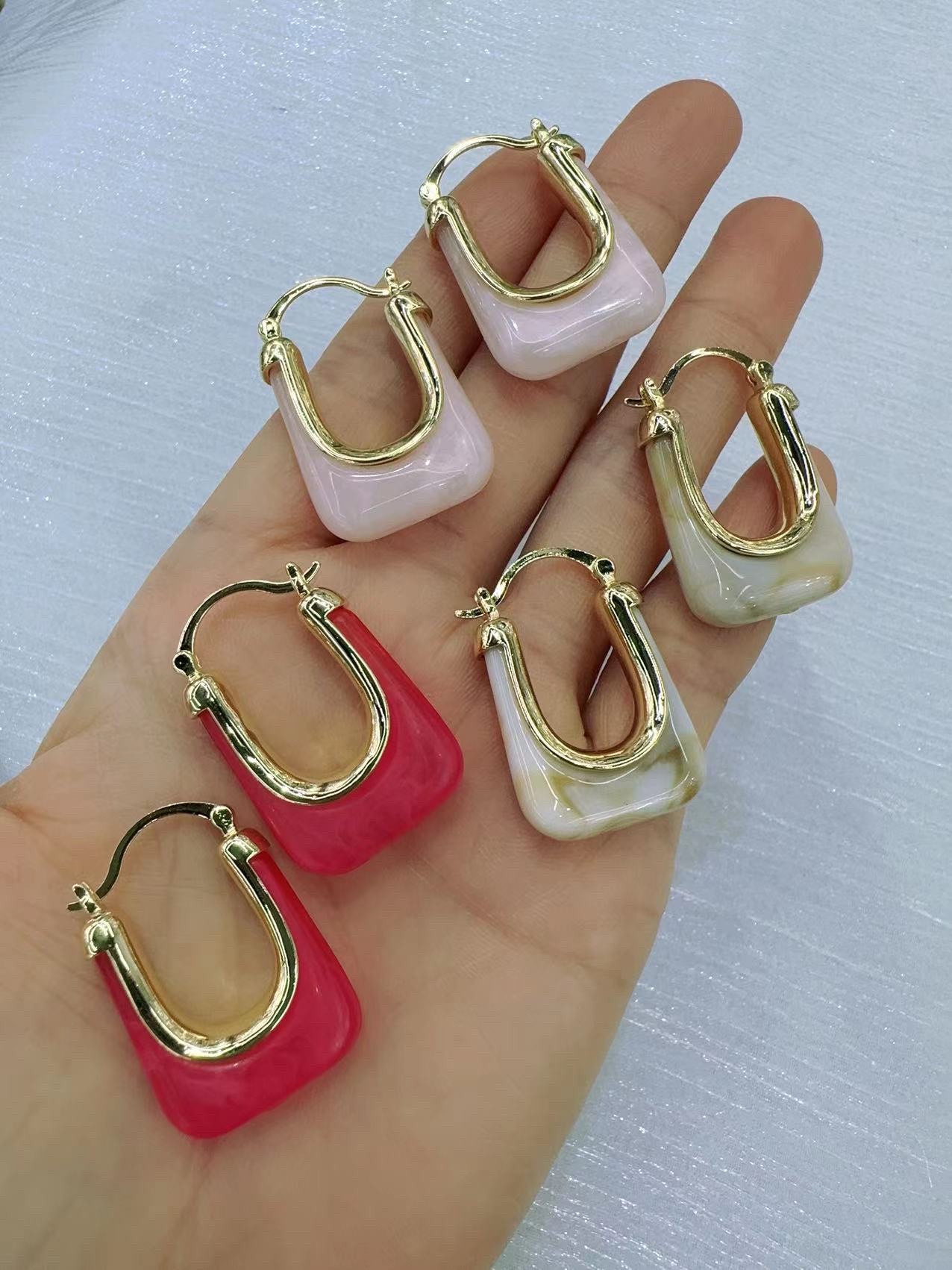 Новые модные серёжки для ушей, короткие сережки для индивидуальных сережек, женские аксессуары на 100 аксессуаров Application Scenario