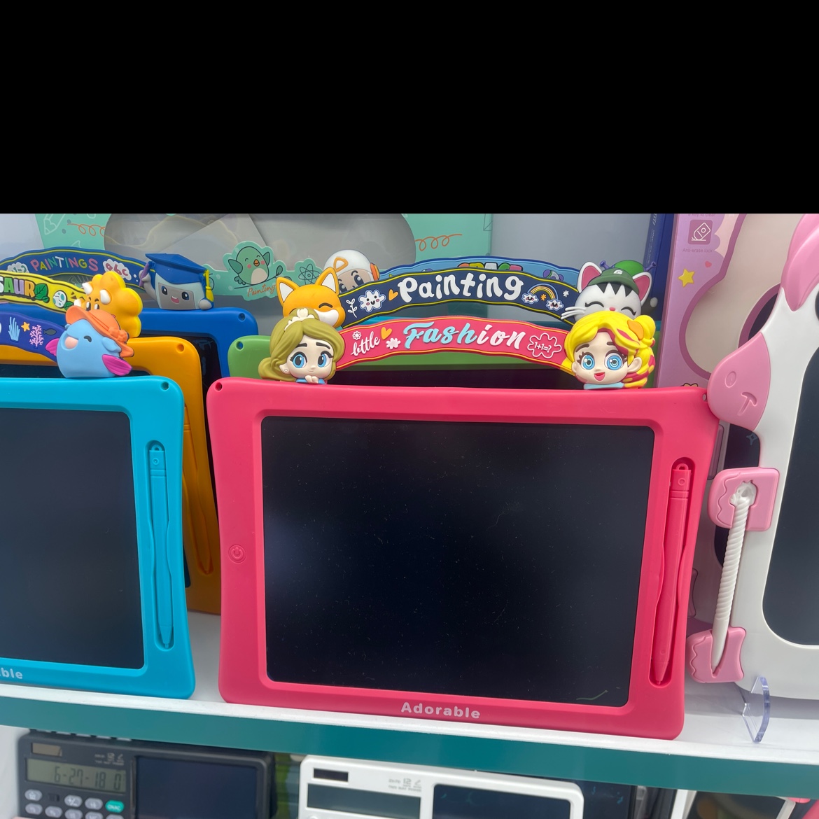 LCD handwriting board, LCD writing board, draft board, small blackboard, children's early education drawing board, drawing and doodling, factory direct sales, handwriting board, children's cartoon detail image 3