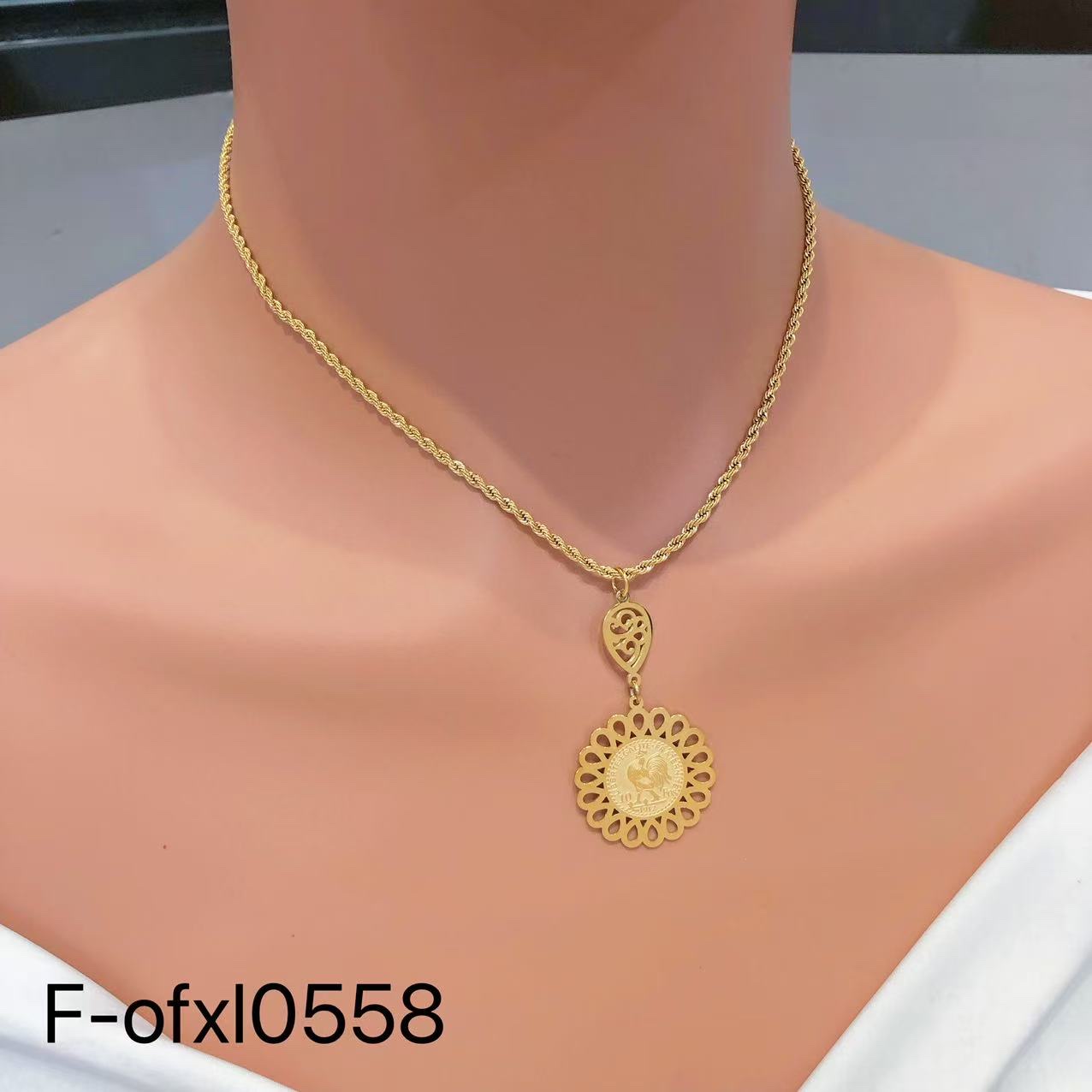 不锈钢项链简约小清新时尚百搭女生饰品潮流个性项链链条时尚珠宝详情图3