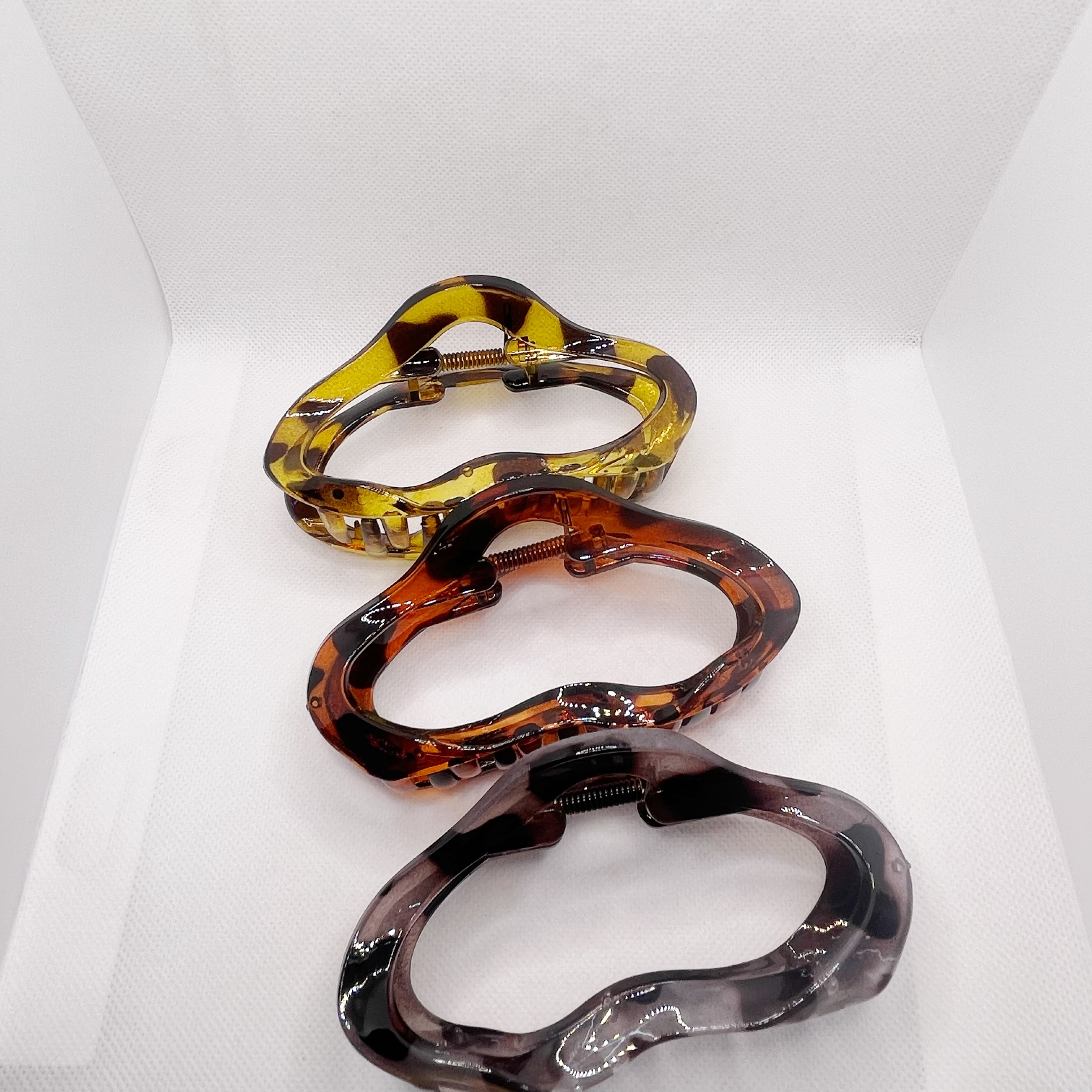 Children's hair clips, knitted hair bands, anti-slip strips, flower small claw clips, hair accessories, hair clip sets, suitable for babies' cute hair accessories