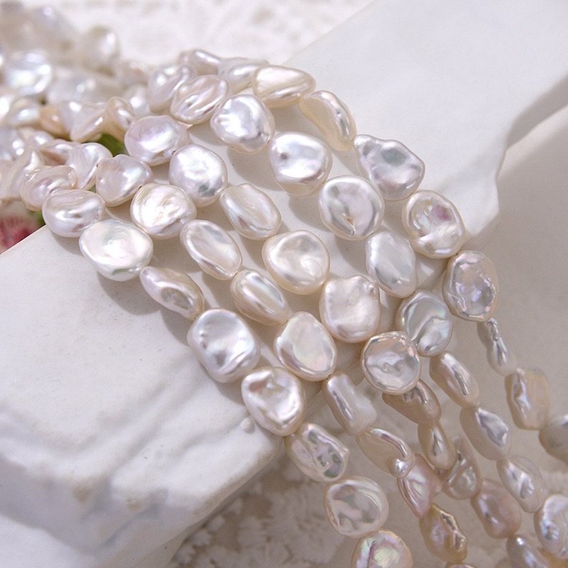 Natural freshwater pearl Baroque-style irregular diy jewelry accessories, handcrafted materials, multi-color creative decorative accessories Specification image