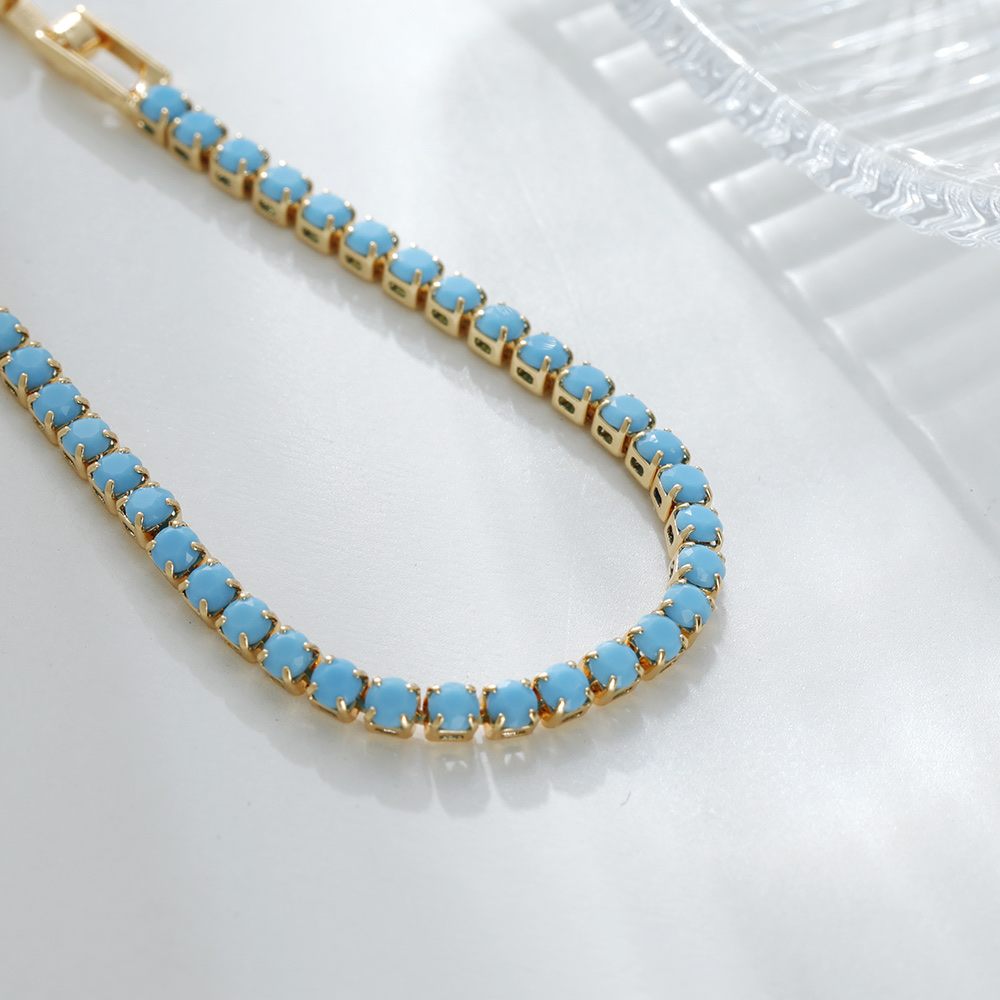 水晶锆石手链时尚饰品女款手串潮流珠宝首饰优雅百搭款