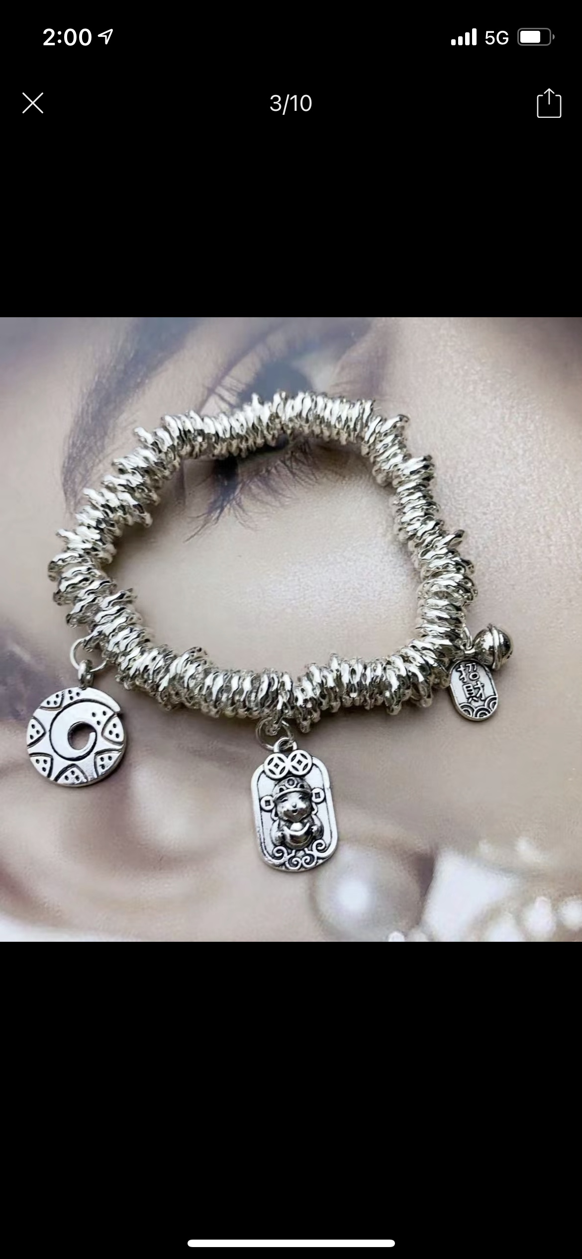 合金财神手链时尚饰品女款手串潮流百搭珠宝首饰品情侣款