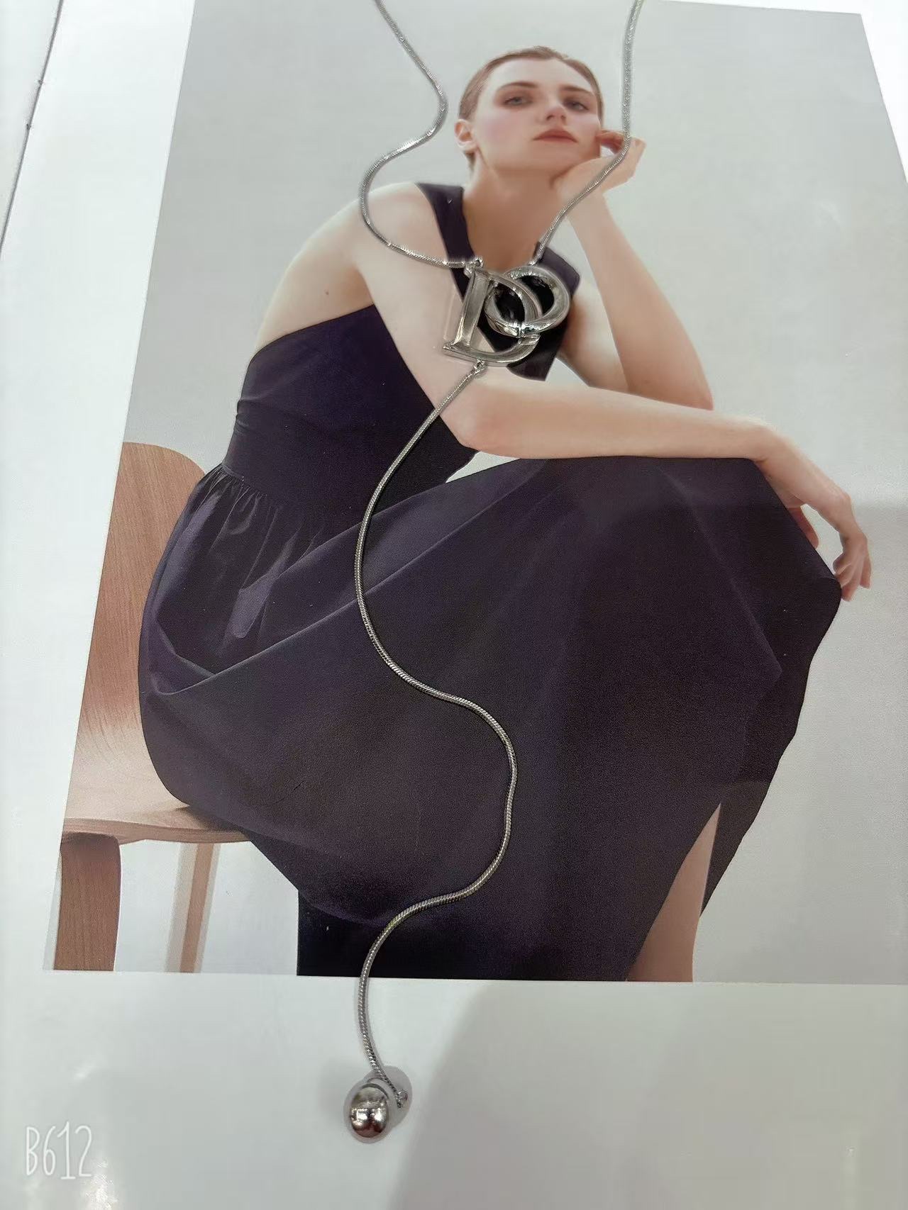 不锈钢项链女时尚简约百搭首饰品潮流款