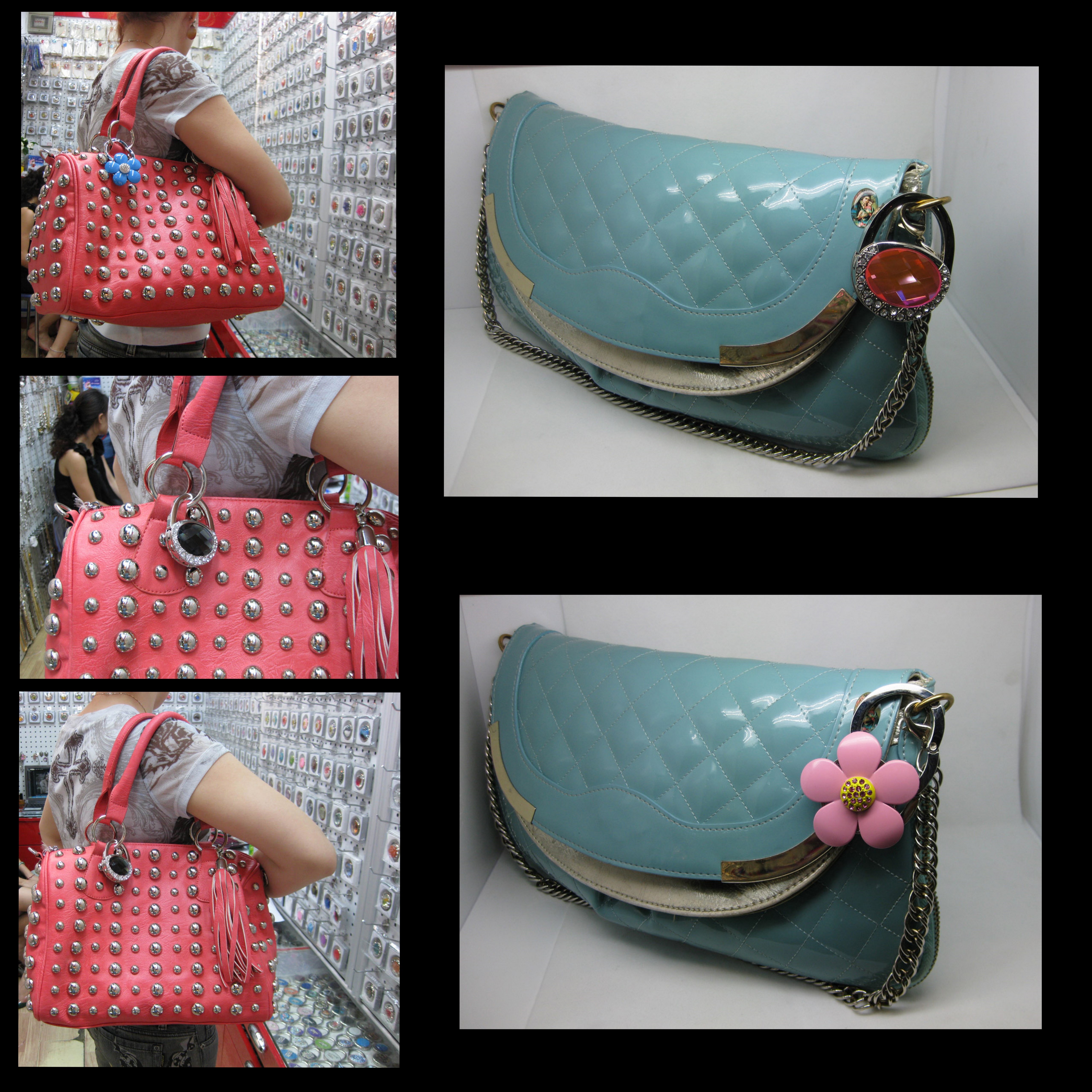 创意动物造型金属工艺品 手提挂包钩包包装饰品挂件详情图4