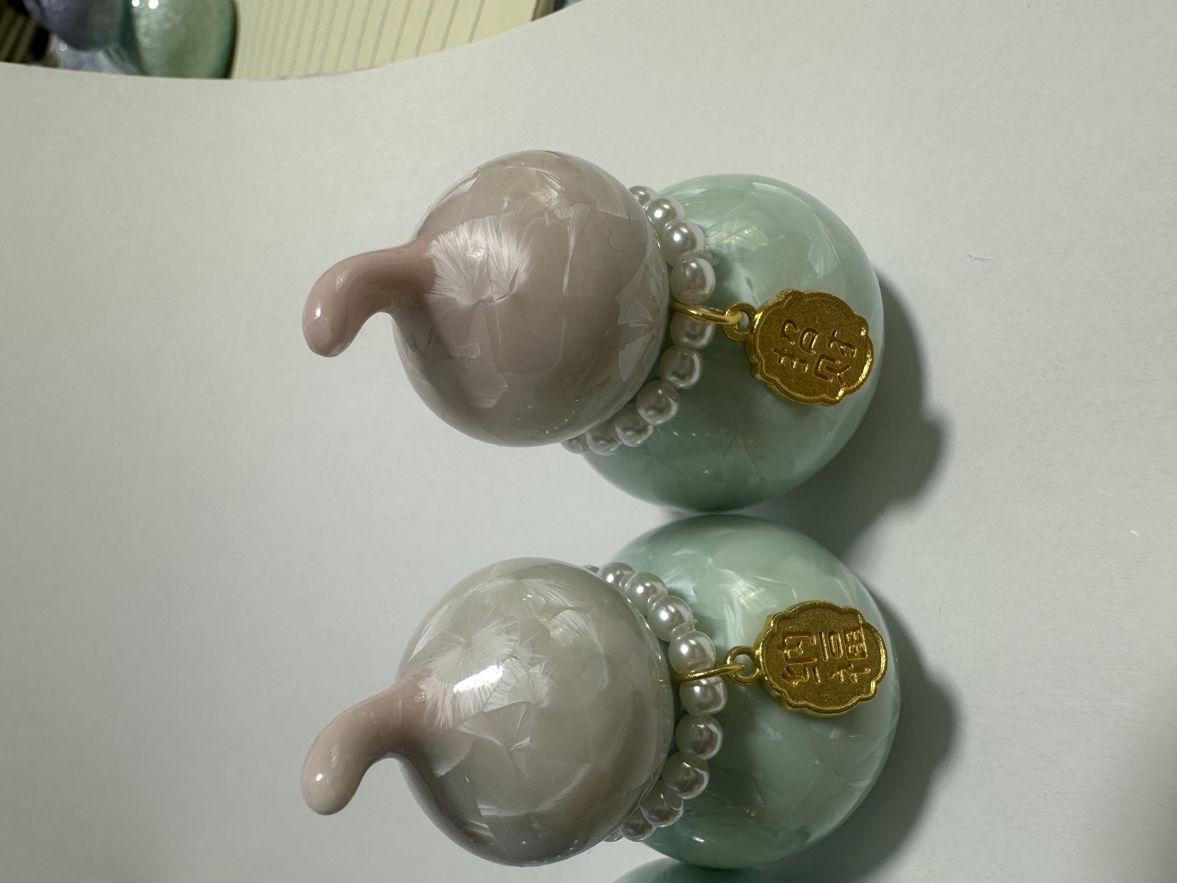 Ceramic gourd ornaments and gourd accessories bring both good fortune and prosperity details Picture