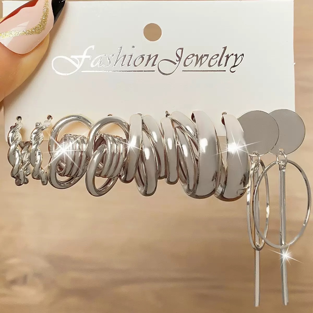 时尚烧焊锆石耳环耳饰简约个性耳钉耳坠女款配饰饰品礼物