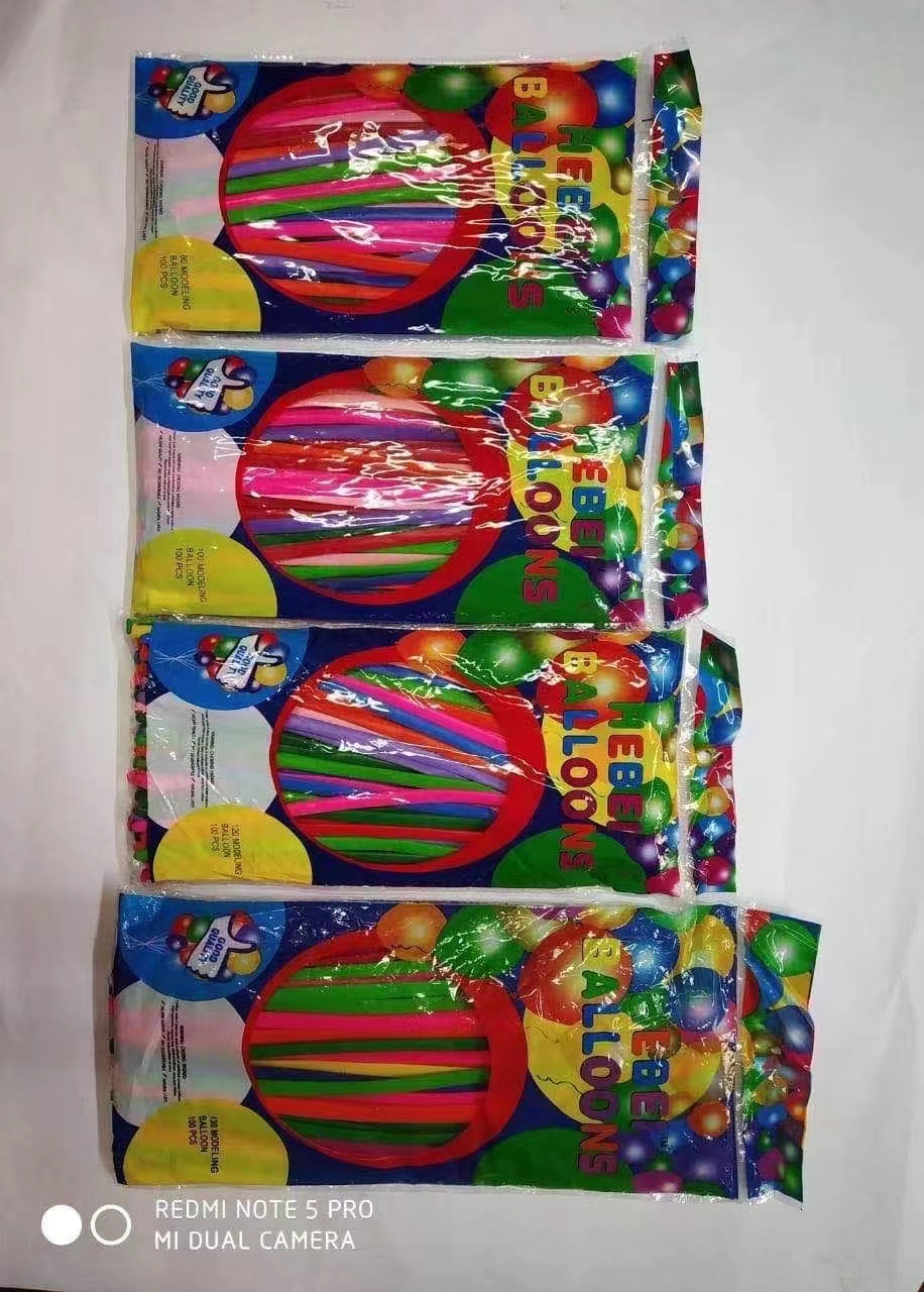 各种克重长条 260长条魔术气球做造型专用儿童卡通装饰编花样气球百变造型