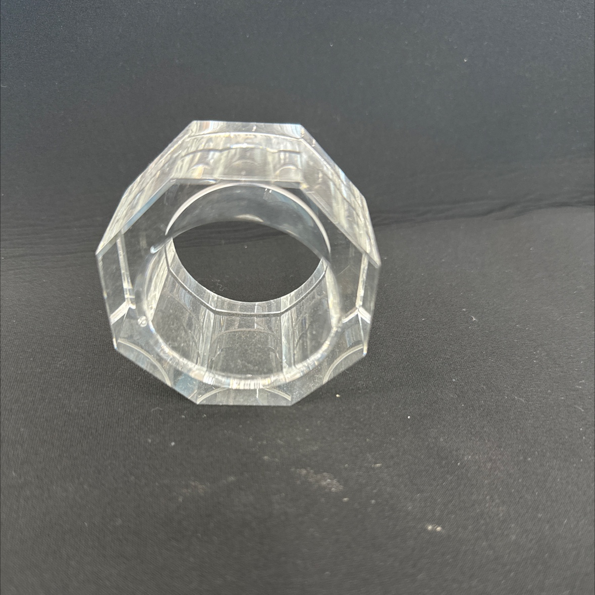 水晶八角白色工艺品歺巾扣 精心设计 款式大方产品图