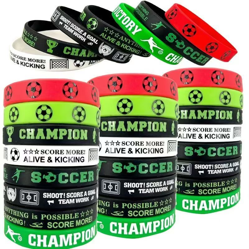 足球世界杯硅胶手环健身手环运动手环时尚潮流简约男女款