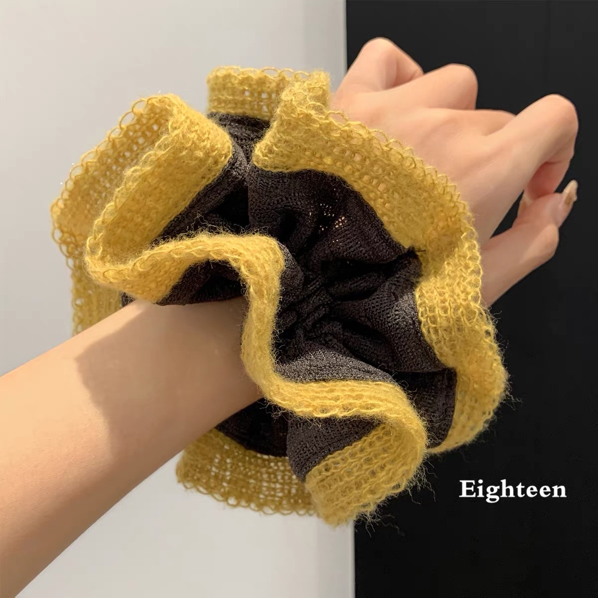 汉服假发发饰婴儿发带儿童夏季可爱发夹假发对夹钩织清新百搭假发对夹