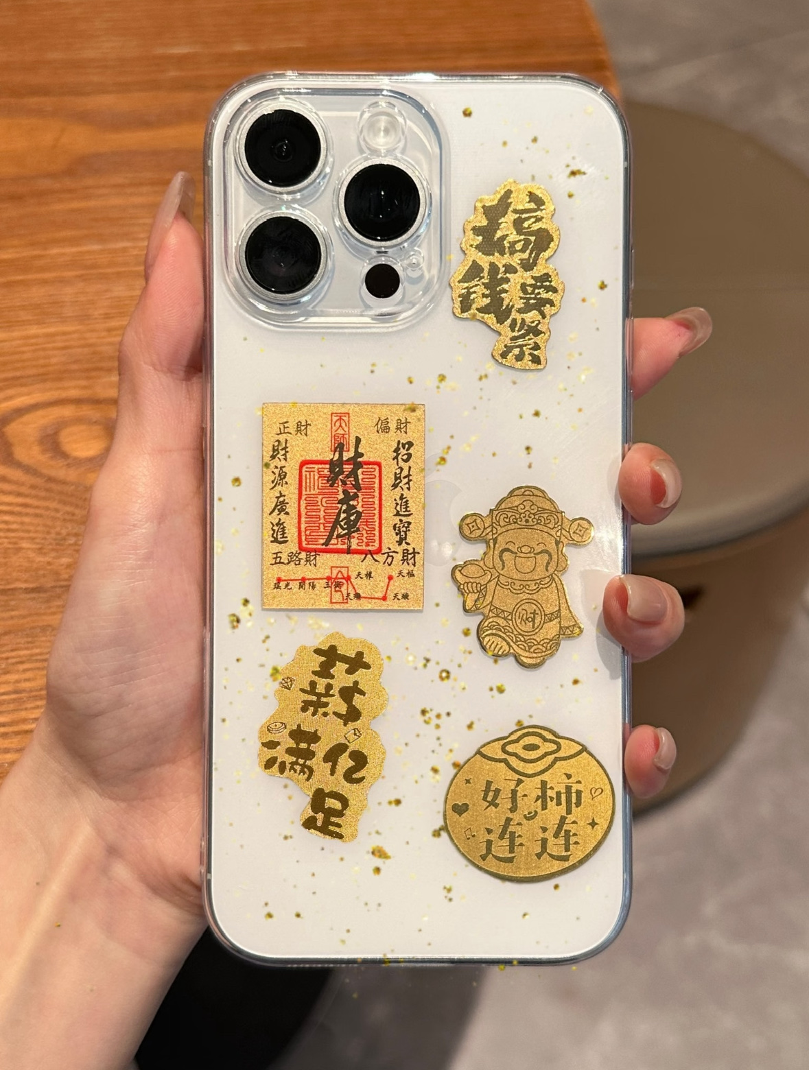 足金999黄金手机贴产品图