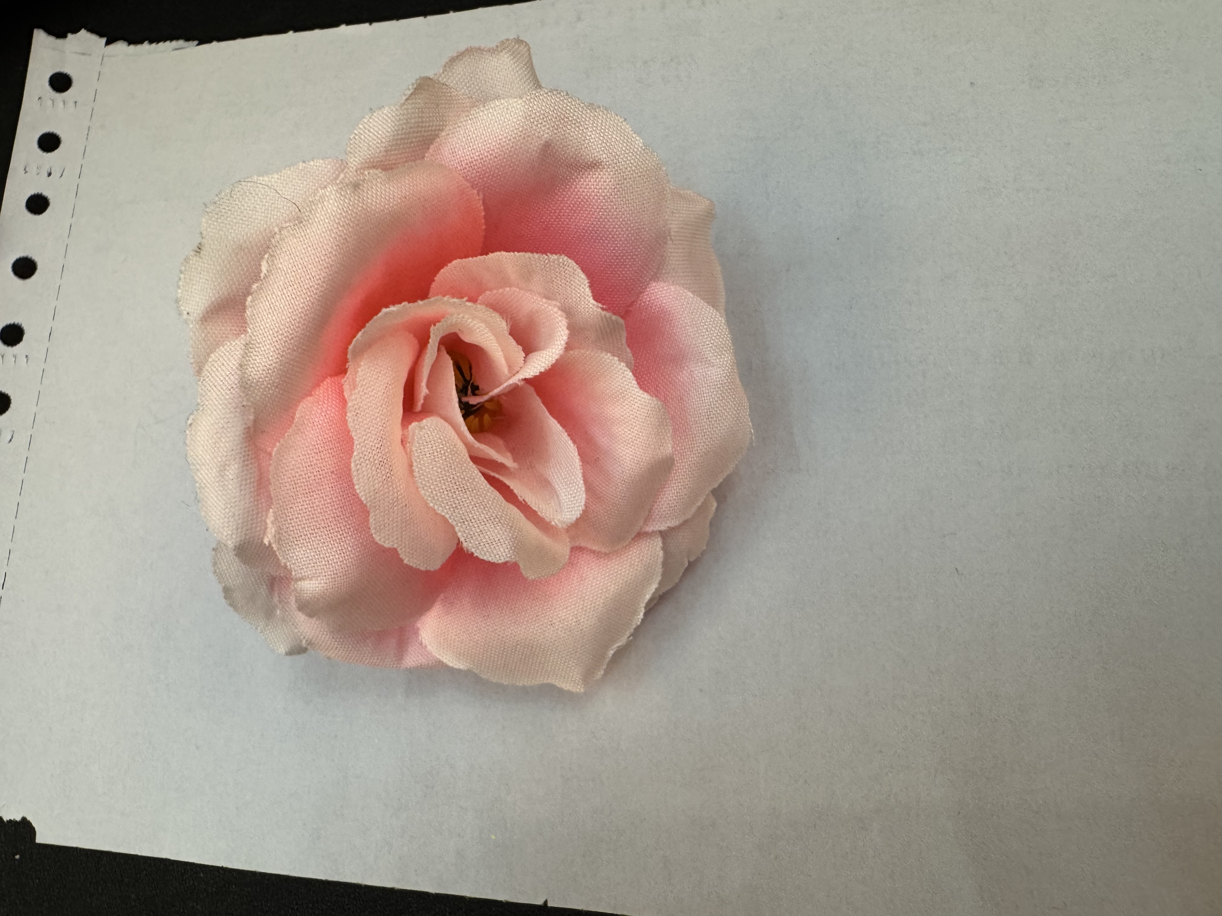 Simulated flower silk fabric, large rose, diy accessories, hair accessories, clothing, Hanfu, shooting props details Picture