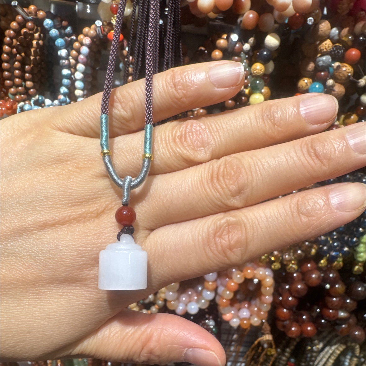 金丝玉项链，64599