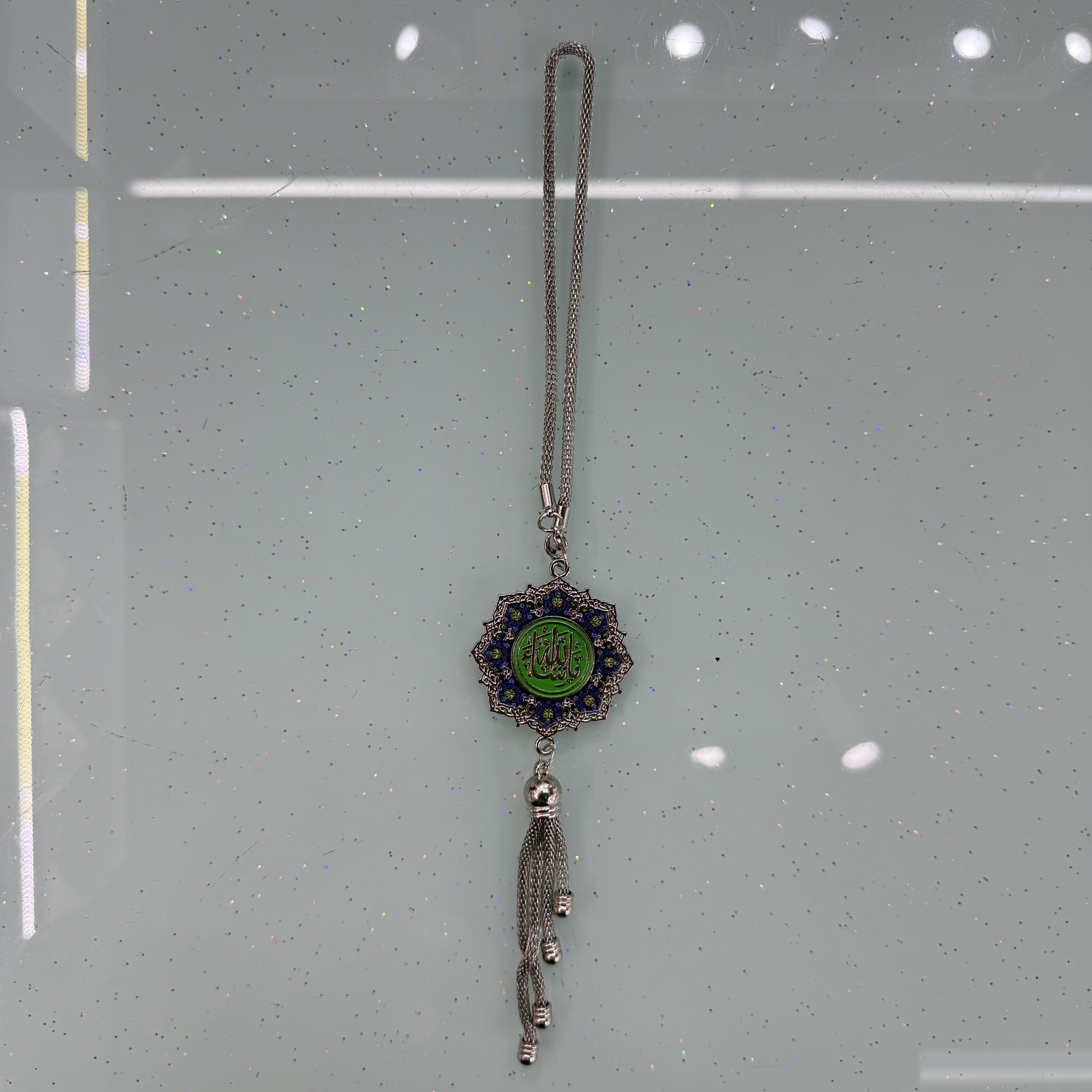 汽车精品车载挂件阿拉伯世界前挡摆件装饰用品白底实物图