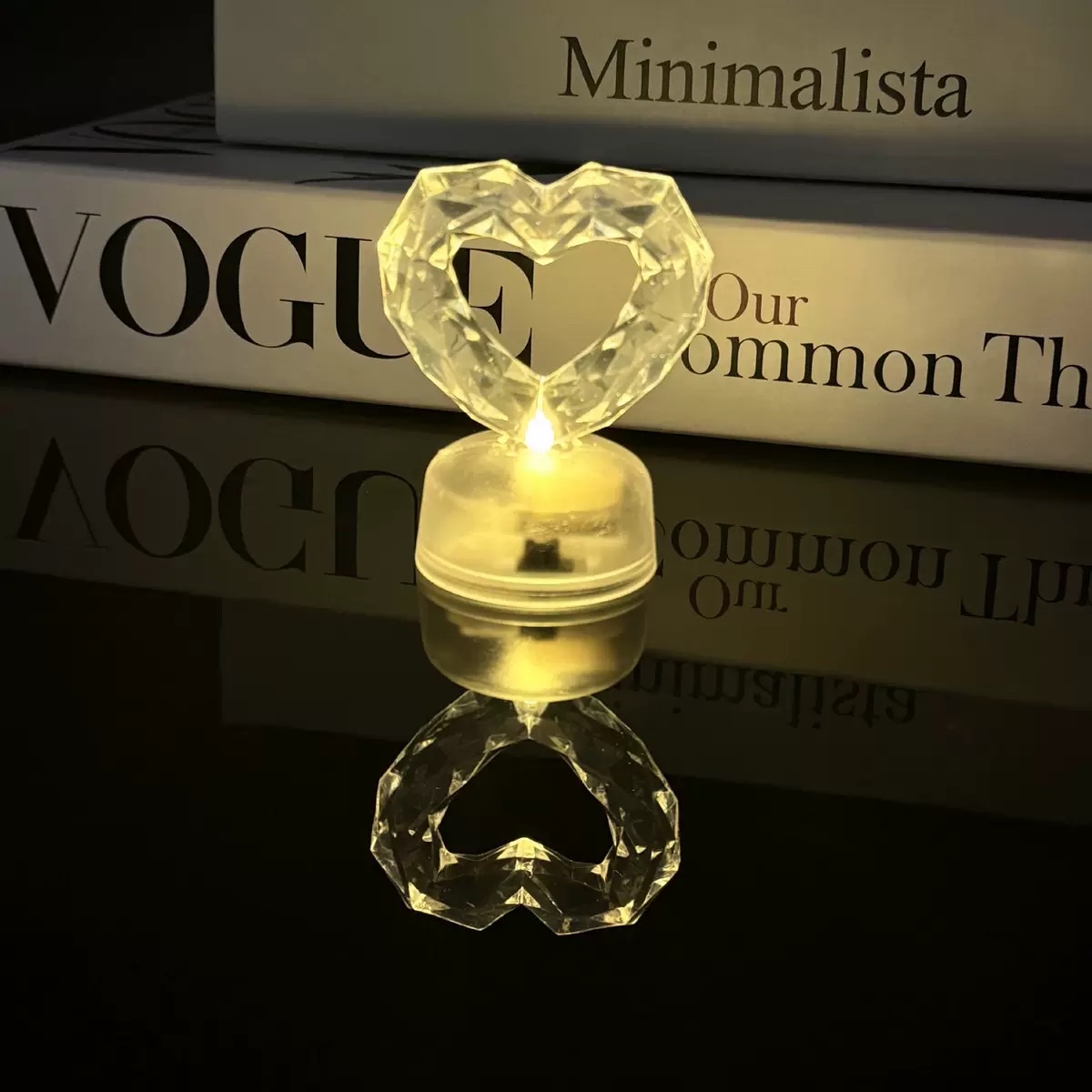 Cross-border hot products: LED electronic candles, night lights, romantic confession decoration props, creative decoration items, candles detail image 5