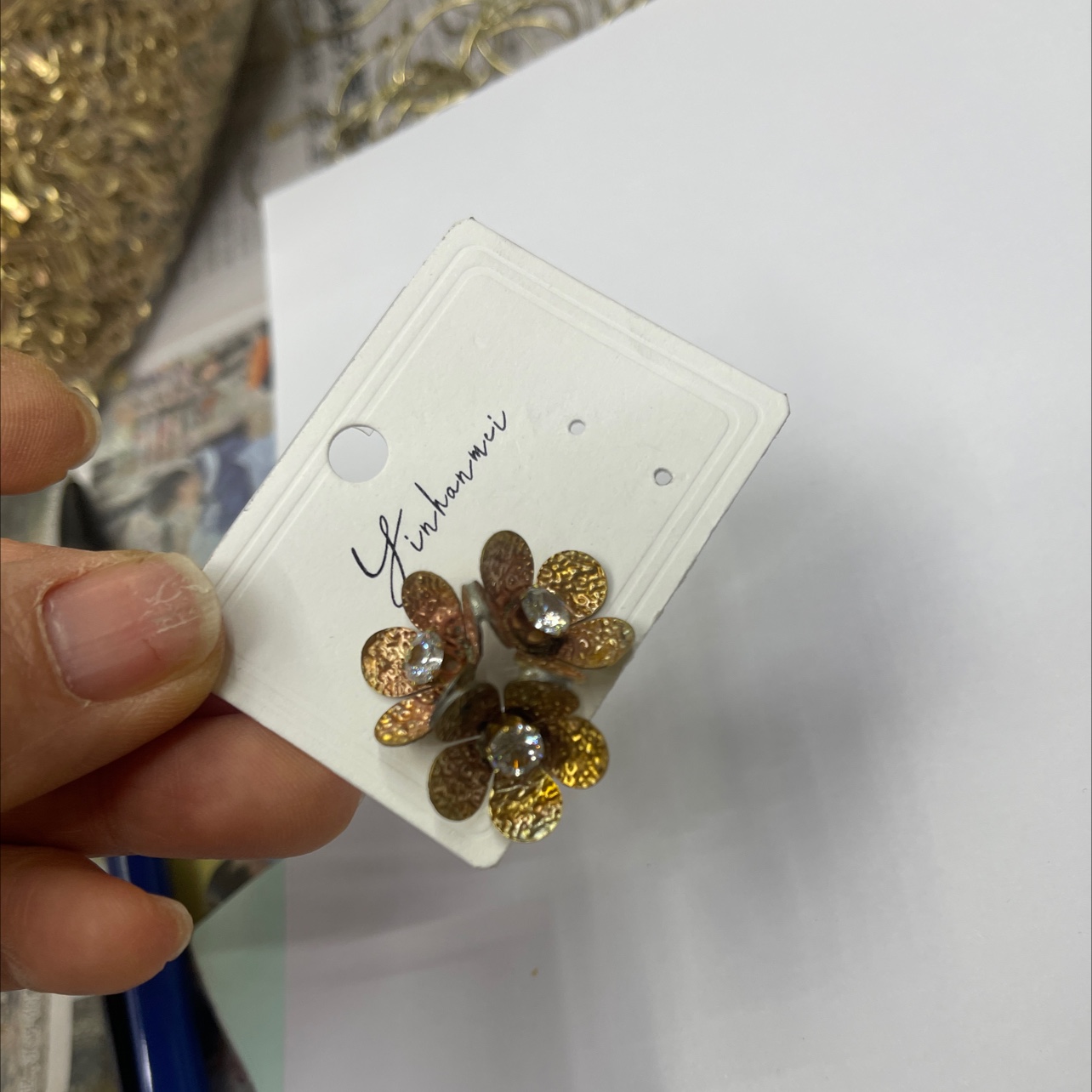 18mm rough surface flower details Picture