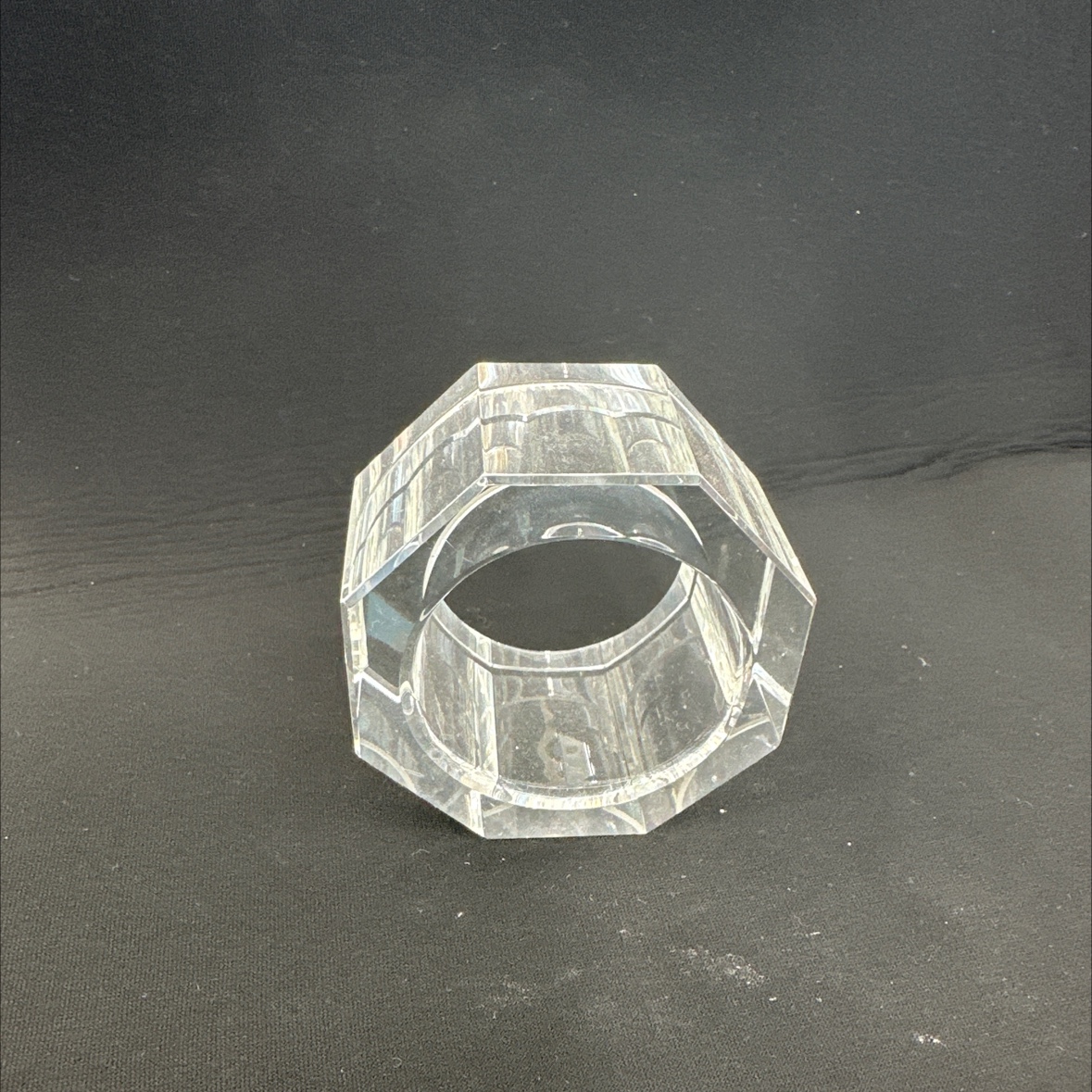 水晶八角白色工艺品歺巾扣 精心设计 款式大方细节图