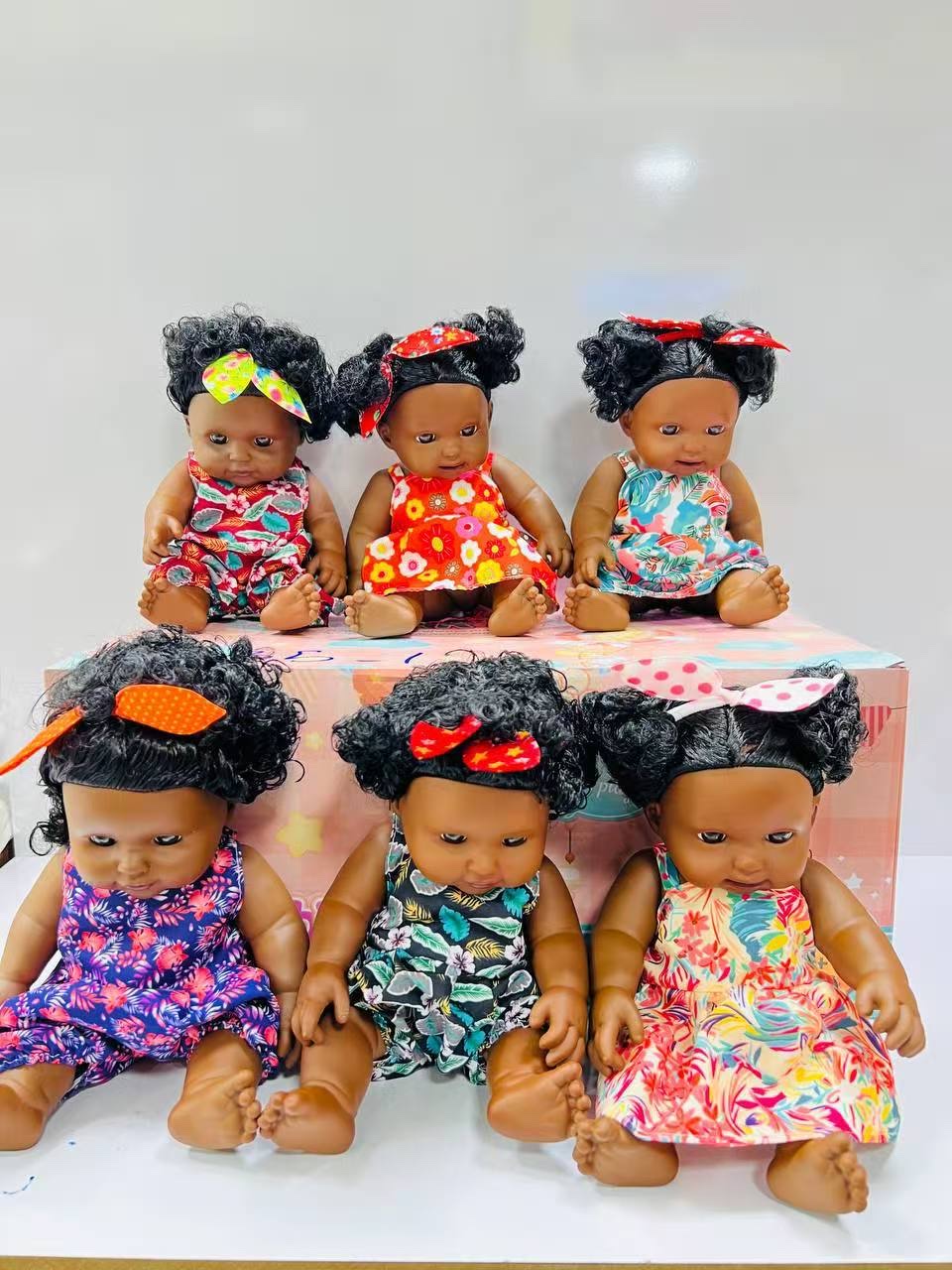 尖叫鸡搪胶娃娃重生娃娃泡泡玛特芭比玩具趣味创意儿童礼物搪胶娃娃重生娃娃