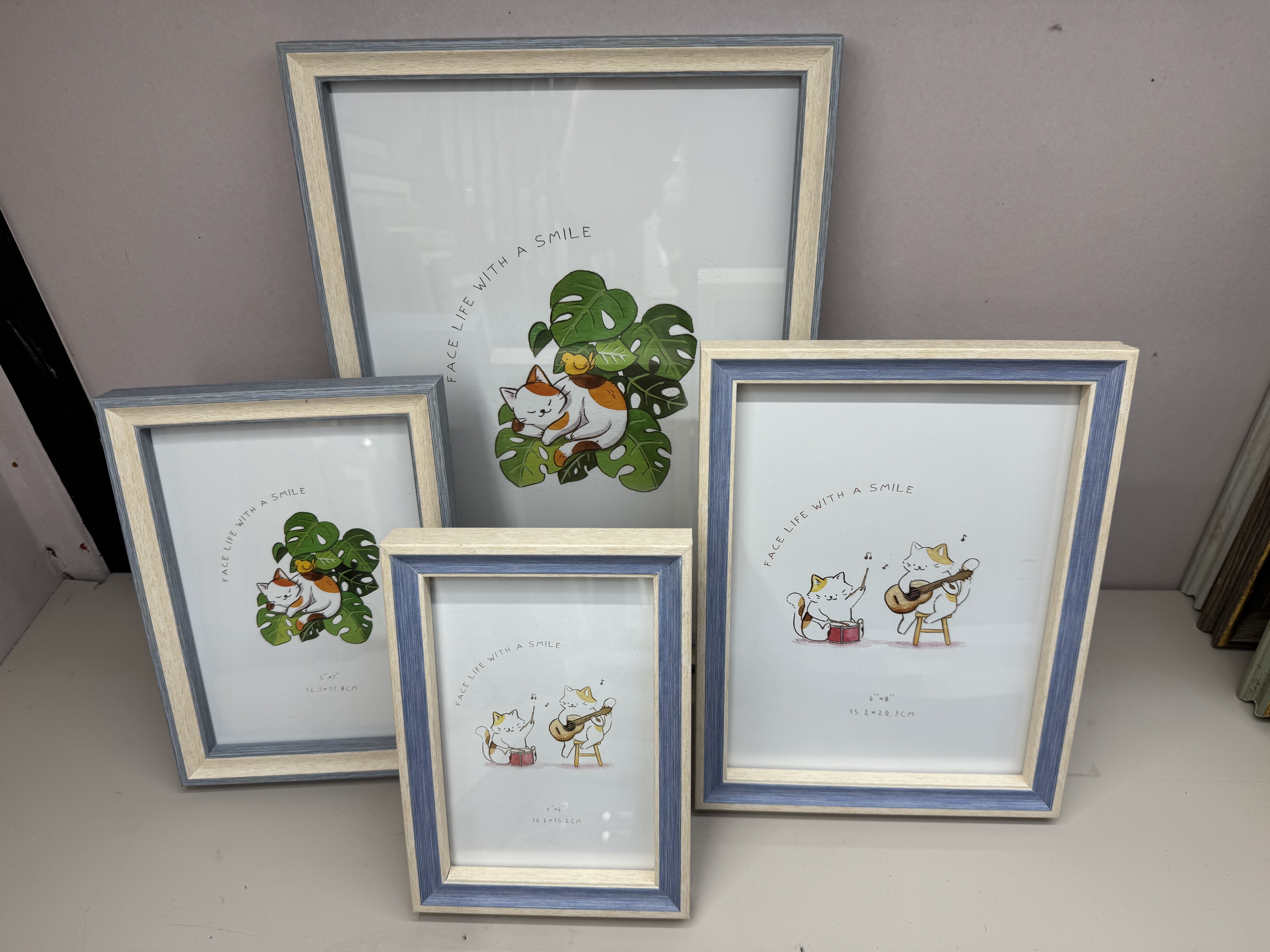 现代风4*6密度板相框