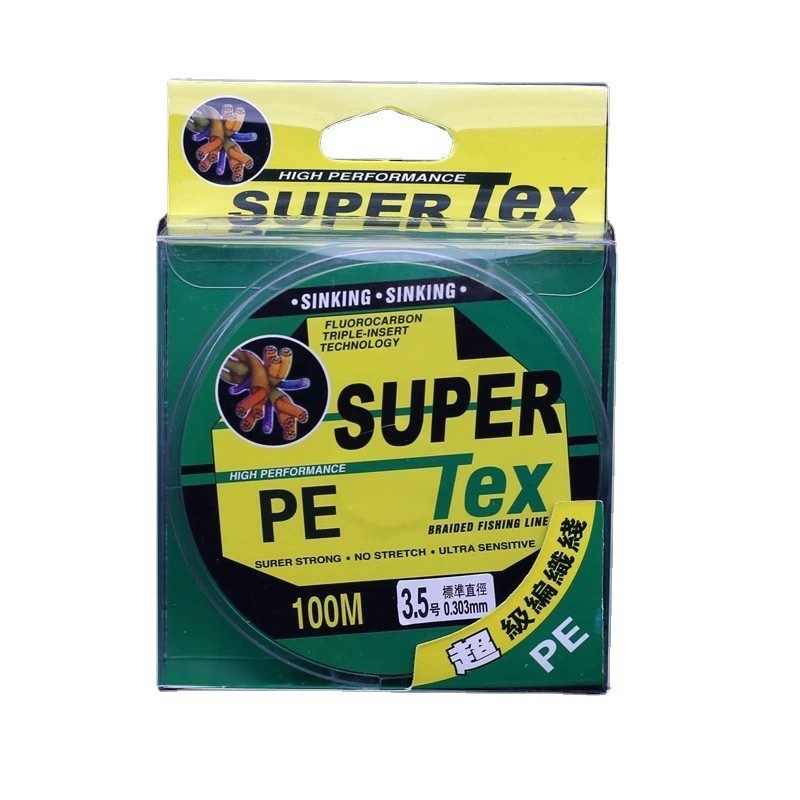 SUPER100米PE线大力马鱼线4编编织主线鱼线
