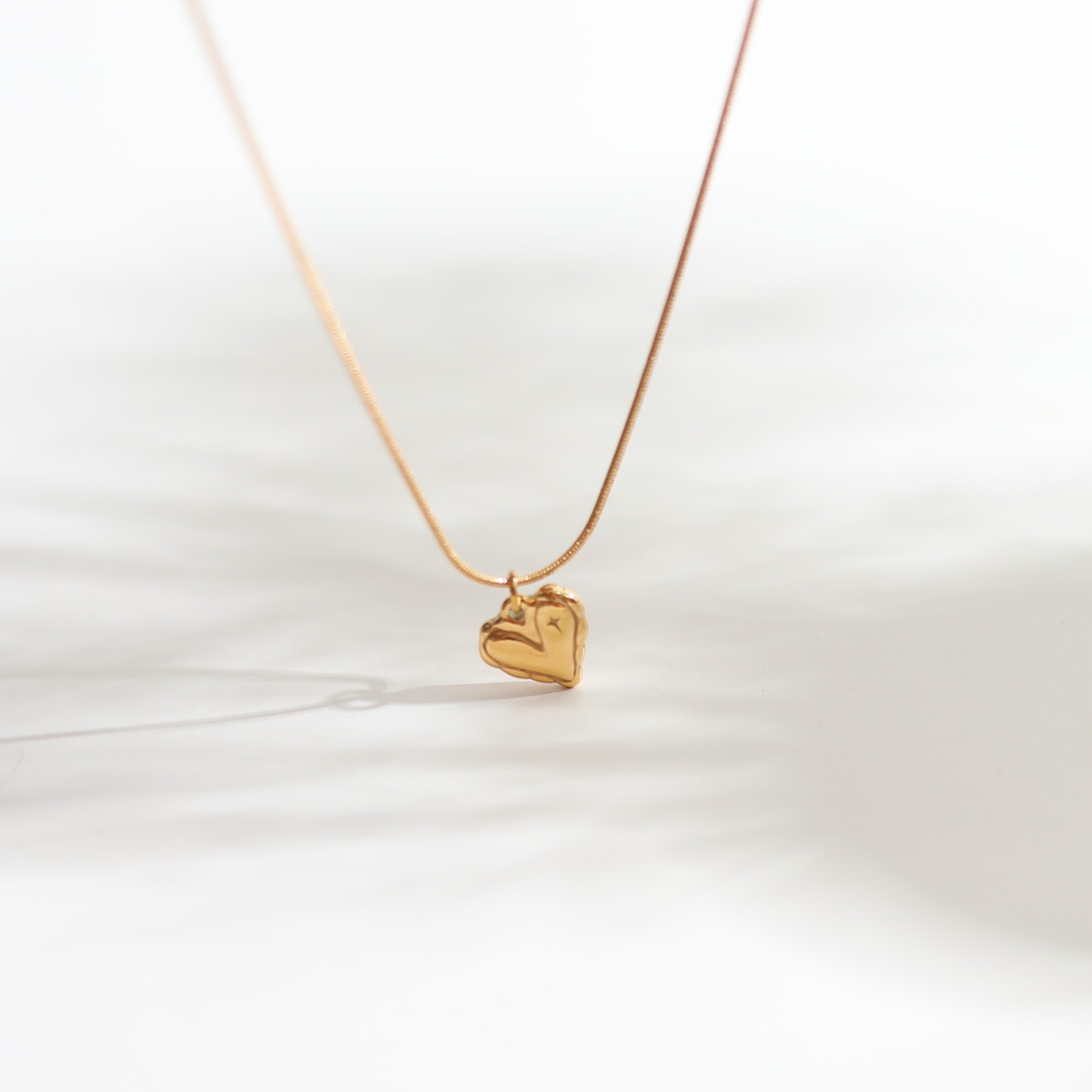 尤伊钛钢饰品项链套装时尚简约气质百搭款精致小巧可爱