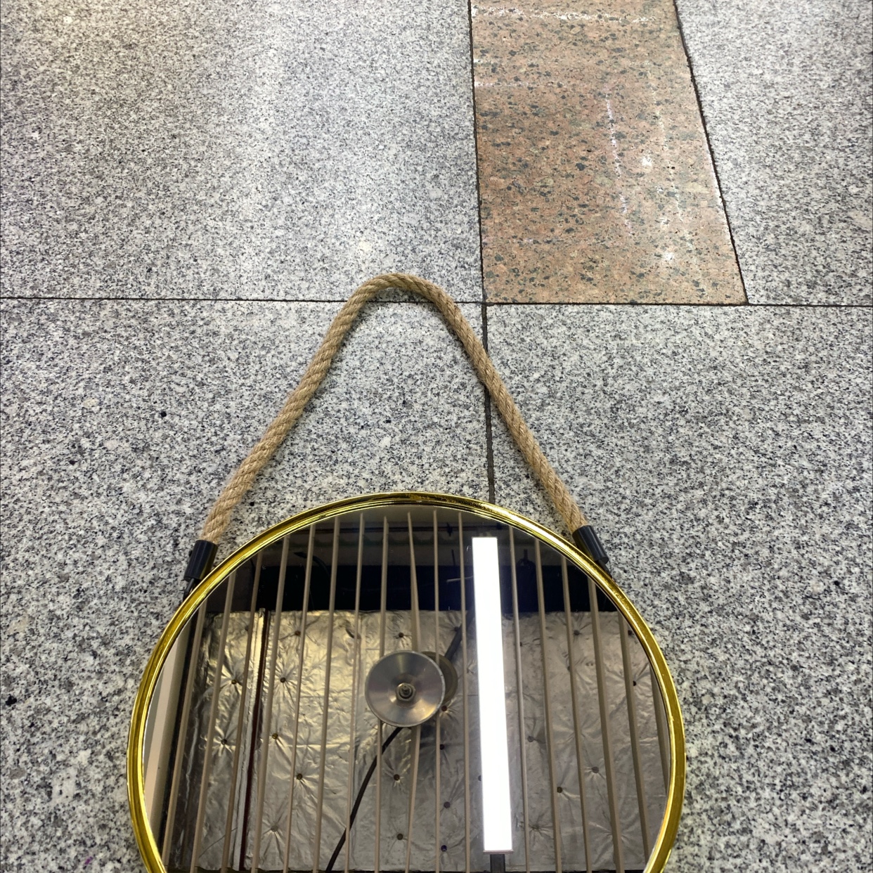 芳华藤编装饰全身镜试衣镜简约现代家用美观实用镜子装饰品