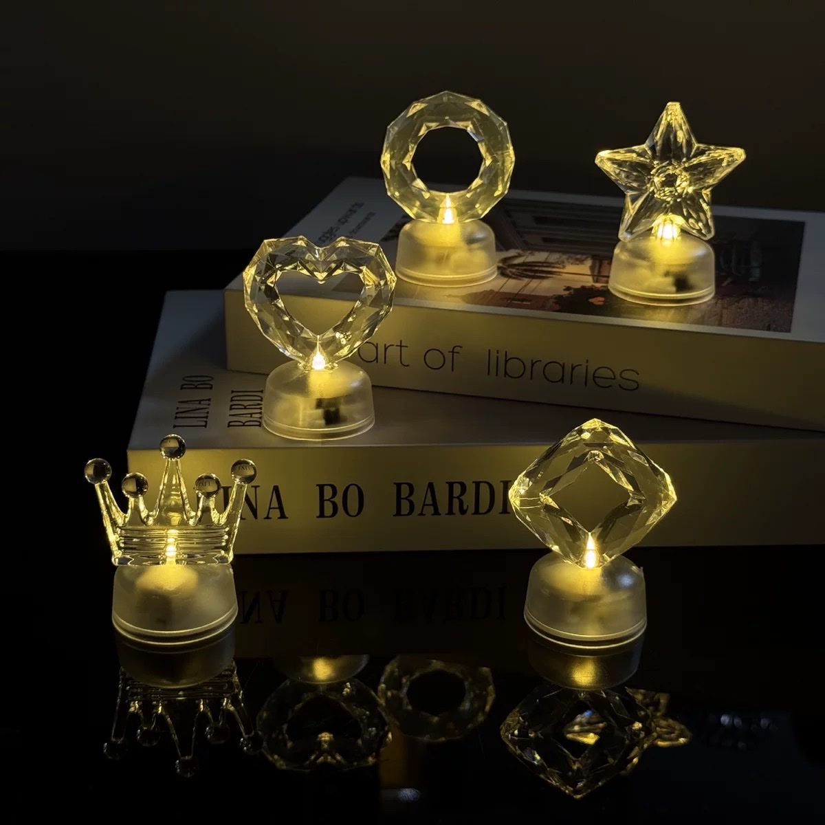 Cross-border hot products: LED electronic candles, night lights, romantic confession decoration props, creative decoration items, candles Cross-border hot products: LED electronic candles, night lights, romantic confession decoration props, creative decoration items, candles