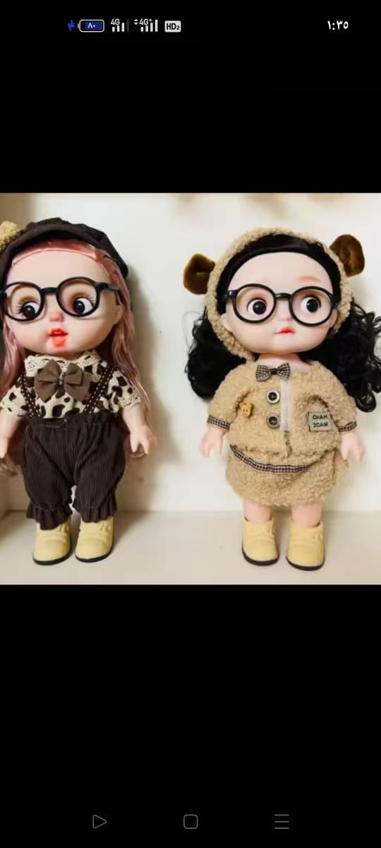 尖叫鸡搪胶娃娃重生款泡泡玛特芭比玩具趣味收藏儿童礼物搪胶娃娃芭比娃娃玩具