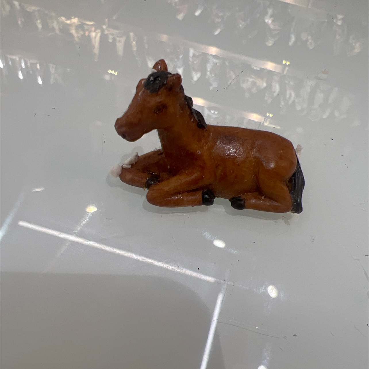 Horse resin ornaments, resin accessories, car ornaments, trendy blind boxes details Picture