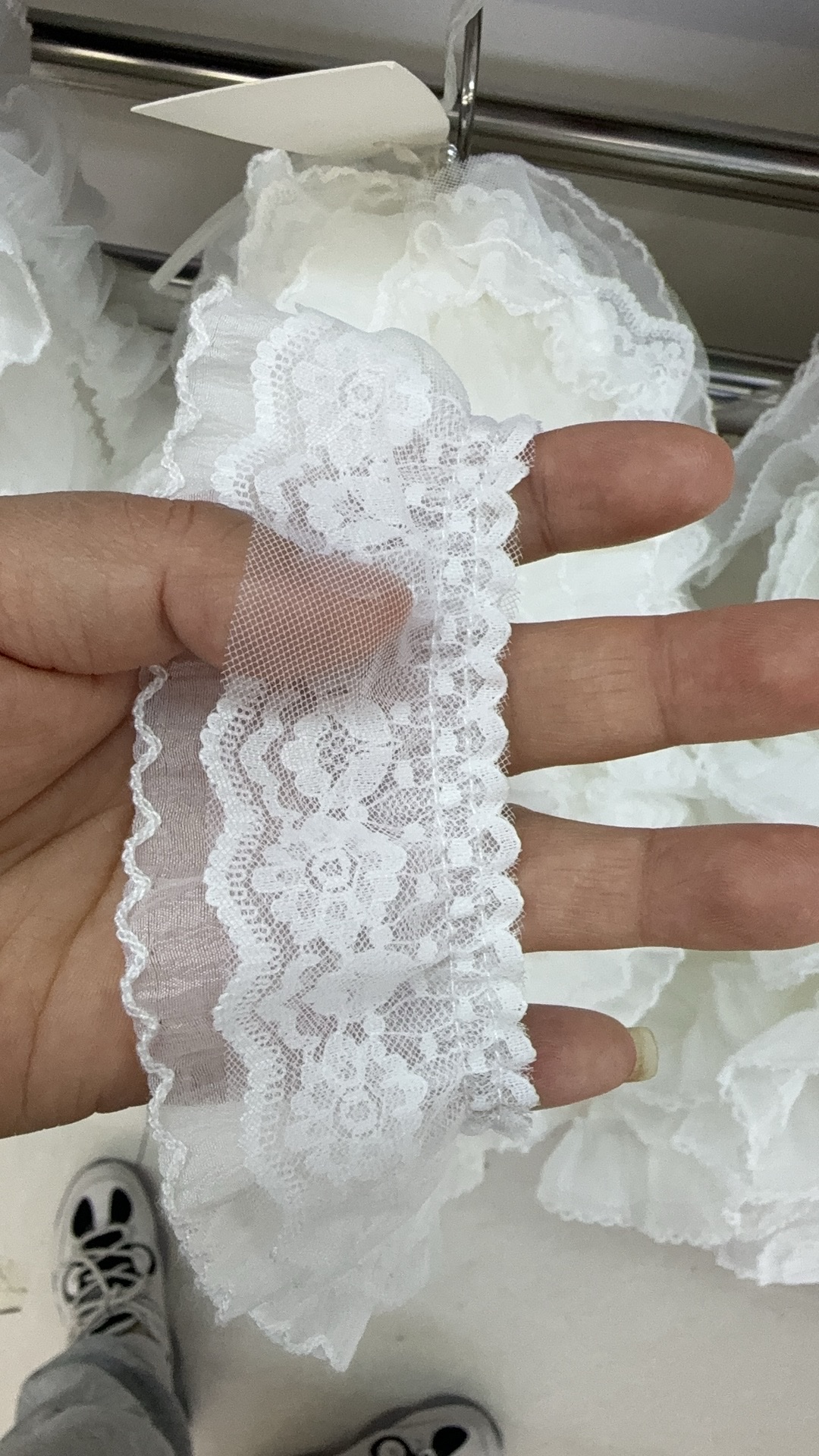 花边实物图