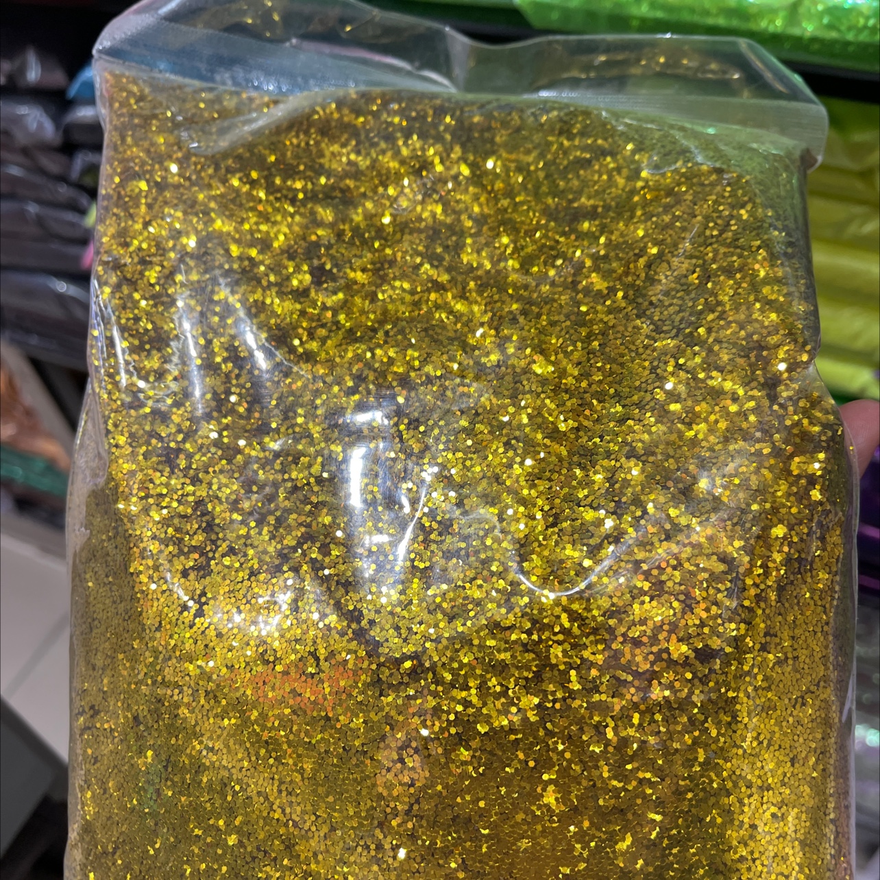 绿色金葱葱粉彩色猫眼胶手工艺品装饰材料批发闪粉DIY用品葱粉绿色金葱Glitter手工艺品彩色猫眼胶批发