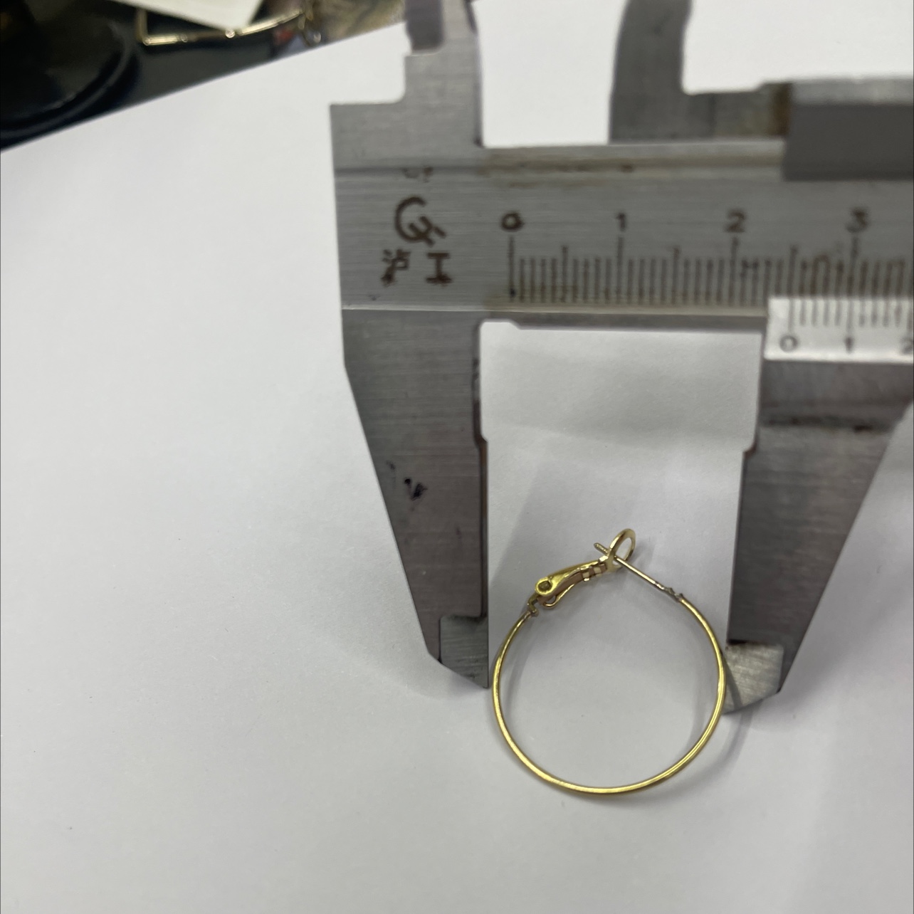 25# Simple anti-silver needle earrings details Picture