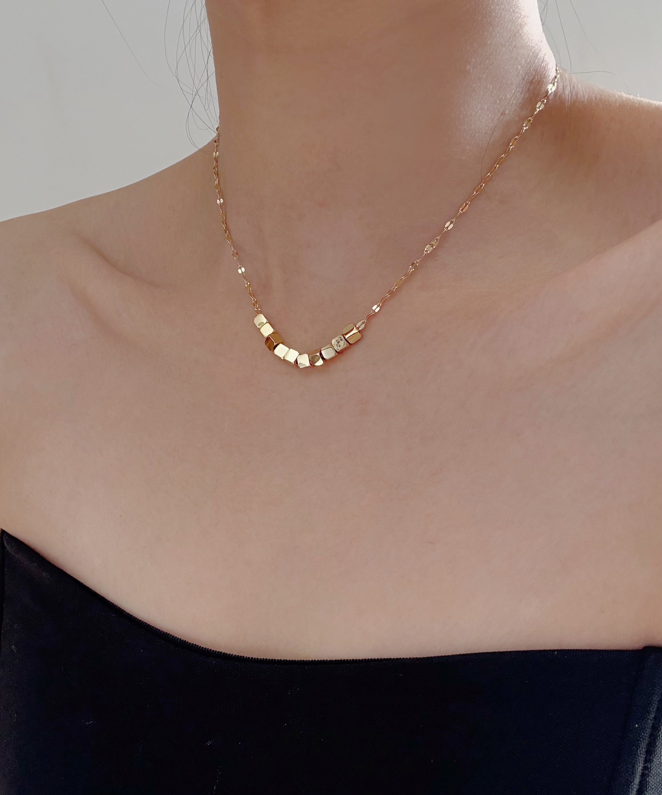 尤伊饰品钛钢项链 