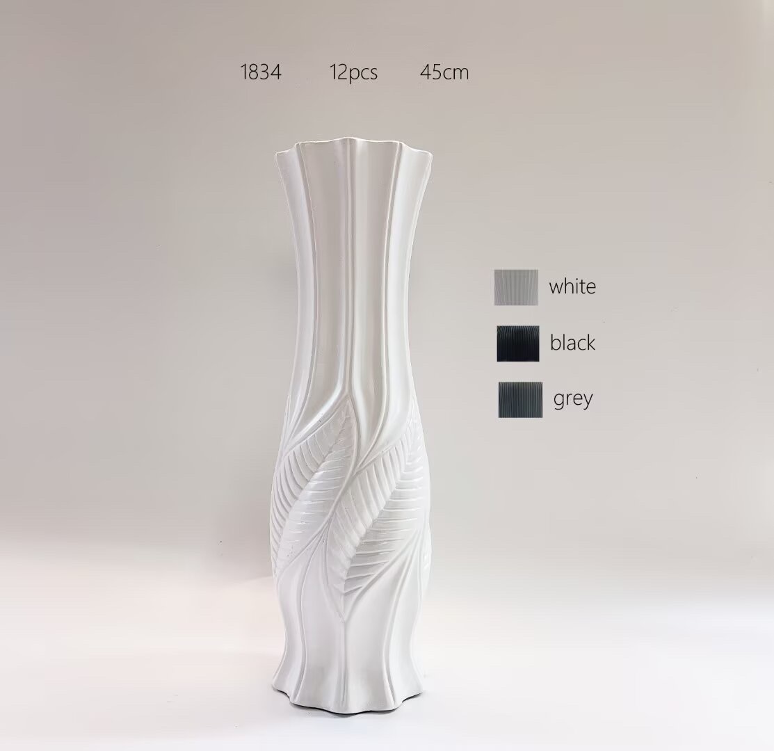 30CM低温陶瓷花瓶插花陶瓷摆件