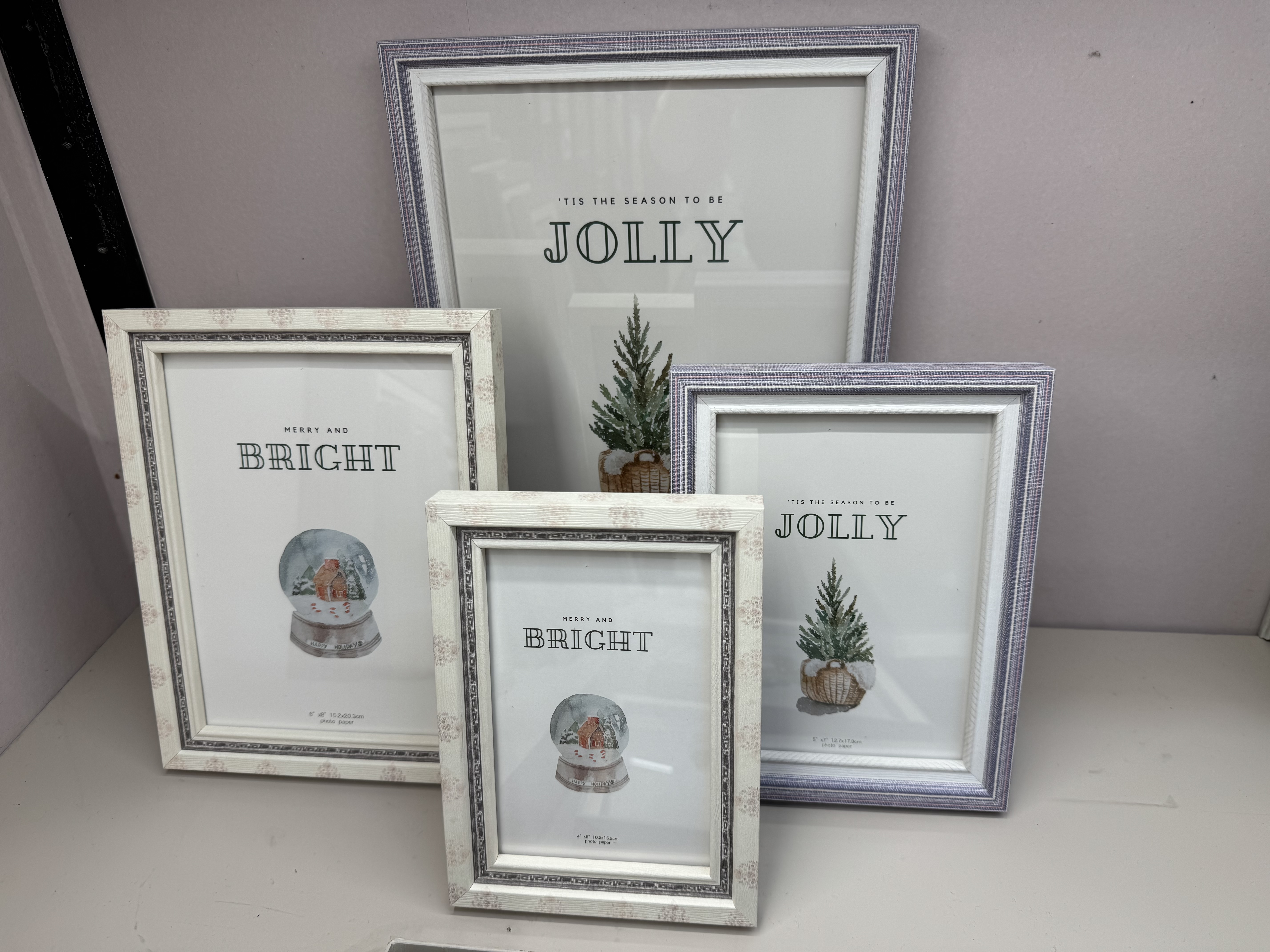 新款花边密度板相框，美观大方