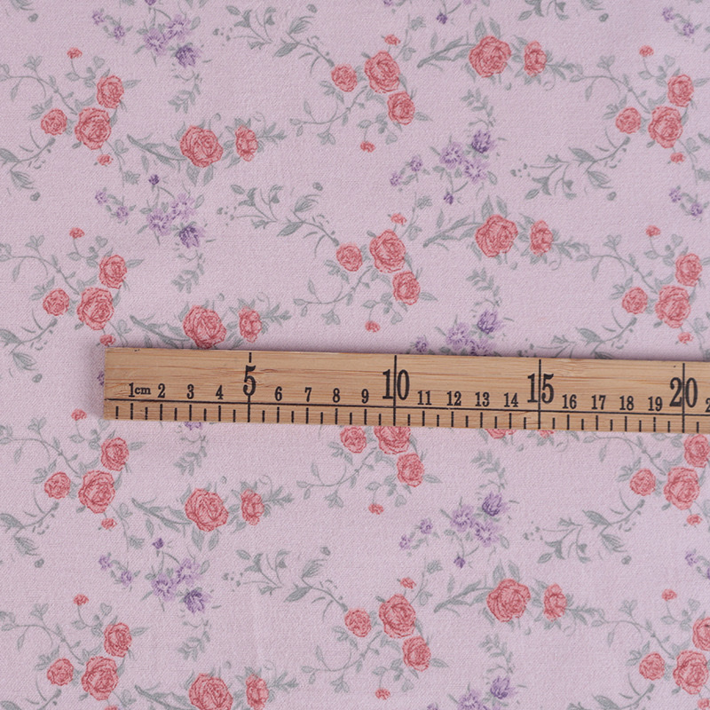 Fully brushed printed fabric Specification image
