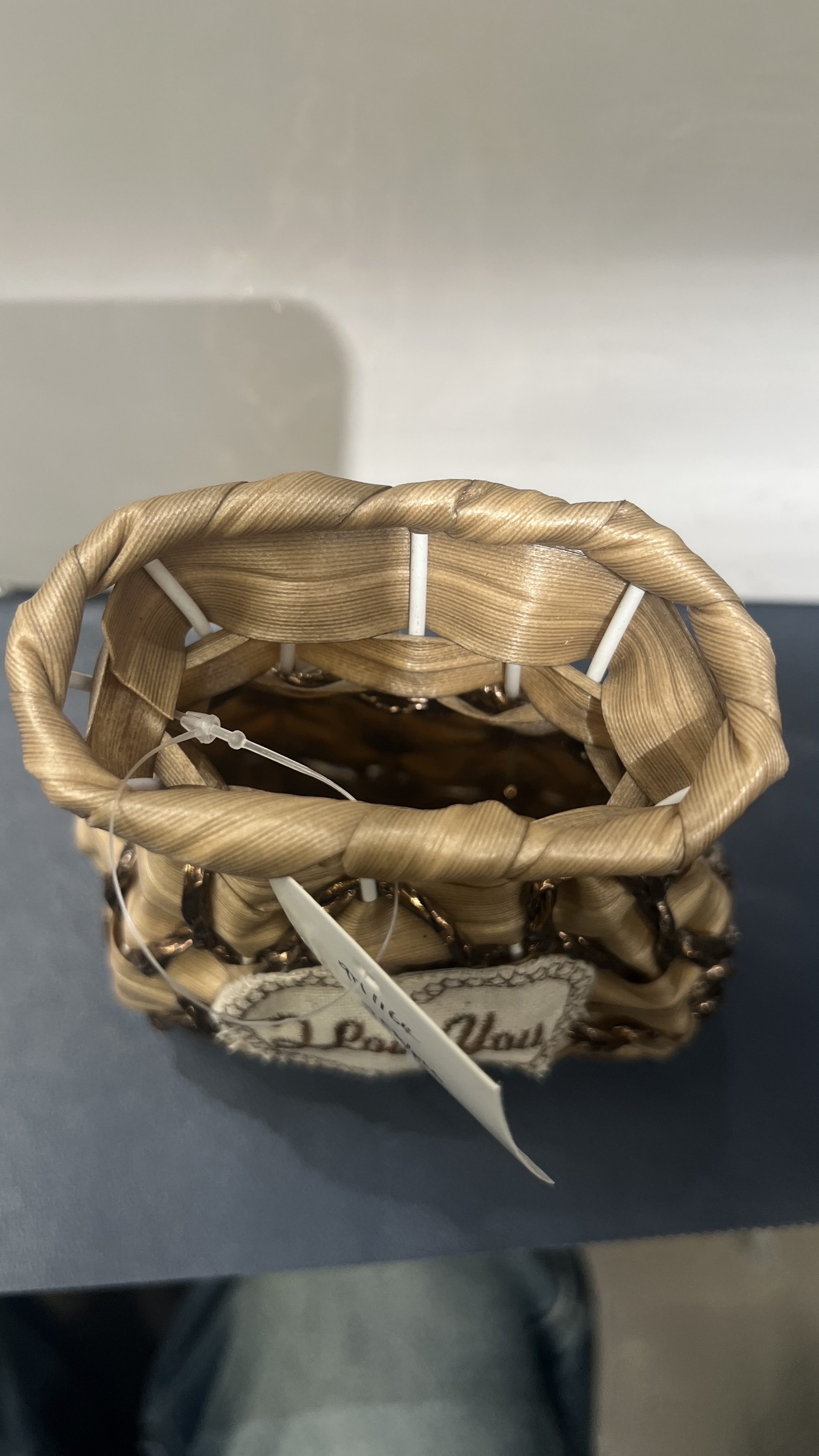 仿真花配件2025菊花花环编织工艺礼品花篮海胆壳装饰品编织工艺礼品花篮花篮花篮仿真花配件编织工艺礼品海胆壳花篮细节图