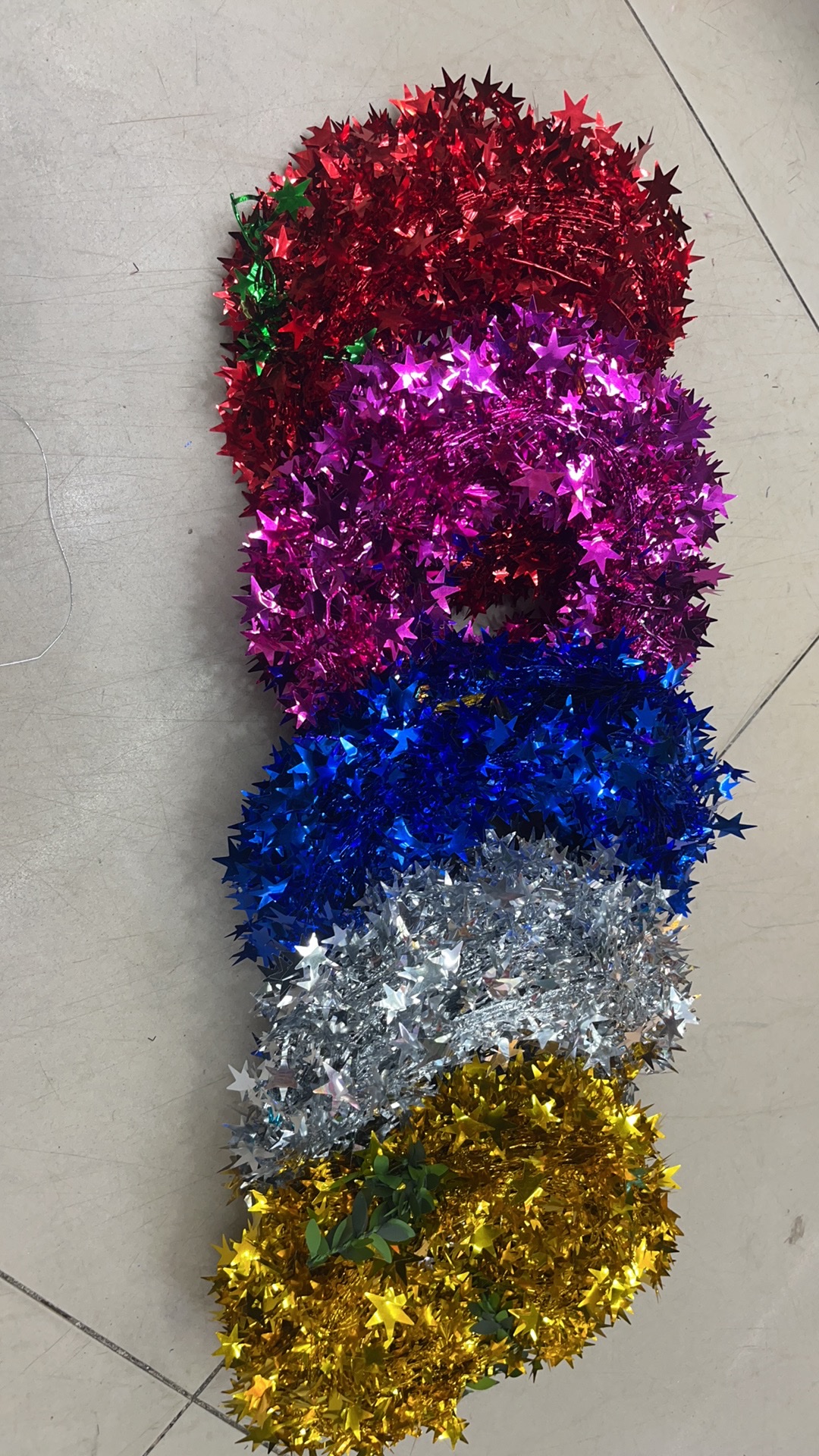 铁线扣花杆热镀锌钢丝蚕丝线金属彩丝多用途建筑配件耐腐蚀耐用详情图4