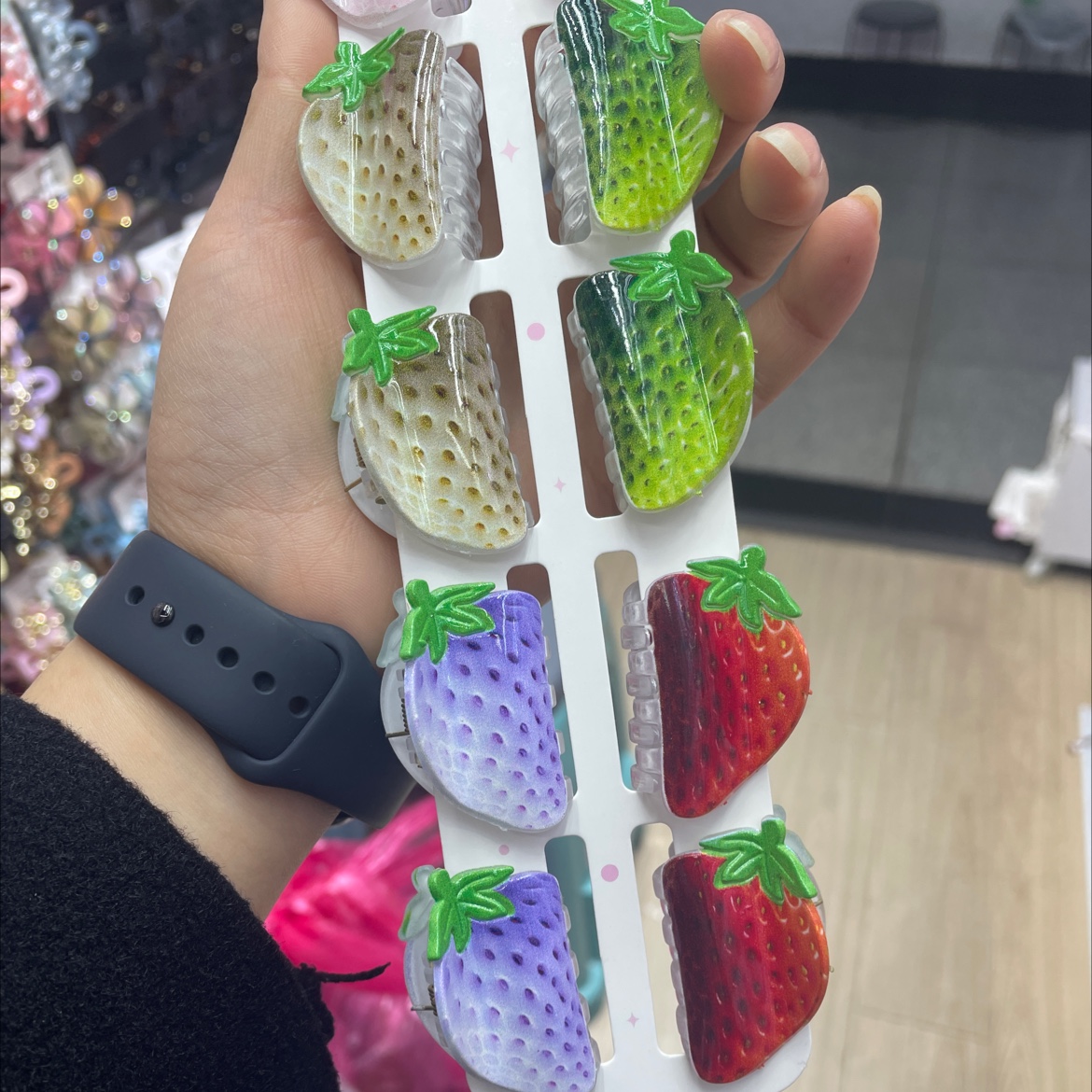 Hairpins, knitted hair bands, anti-slip strips, card-mounted cute hair accessories, baby headwear, multiple choices of hairpins Application Scenario