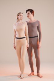 粉色情侣保暖内衣