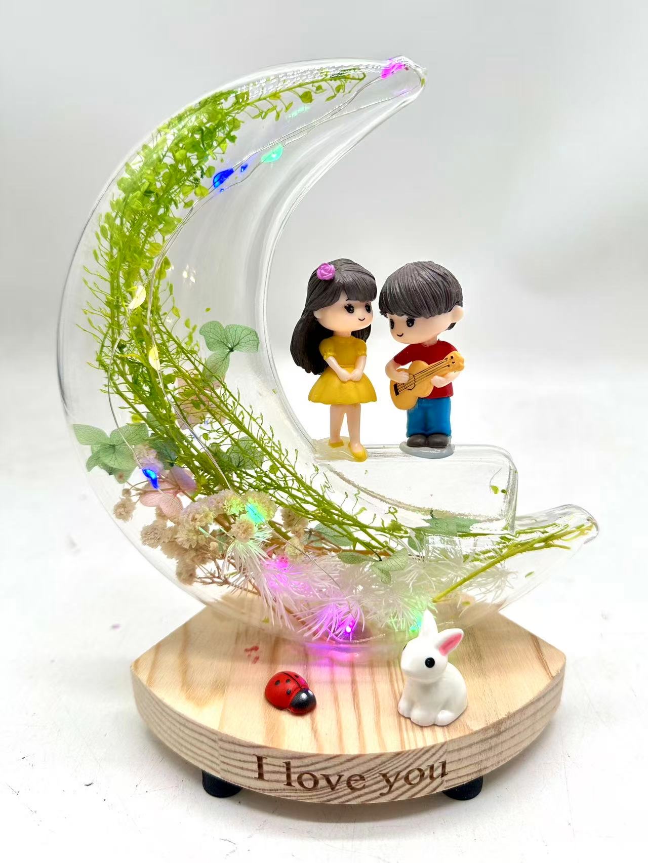 XYS-24-1月亮情侣🧑‍🤝‍🧑小台灯玻璃制品详情图10