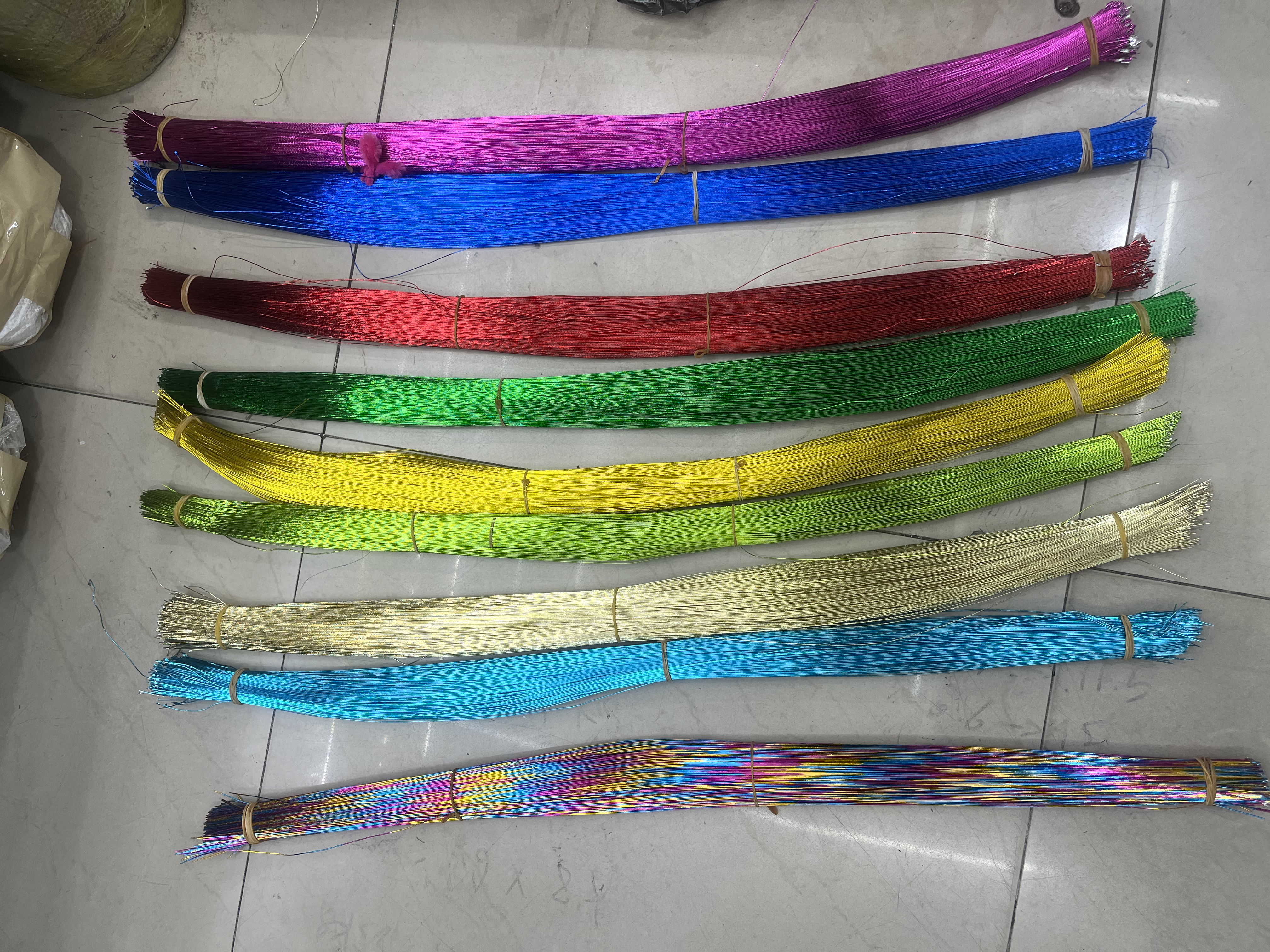 铁线扣花杆热镀锌钢丝蚕丝线金属彩丝多用途建筑配件耐腐蚀耐用详情图5